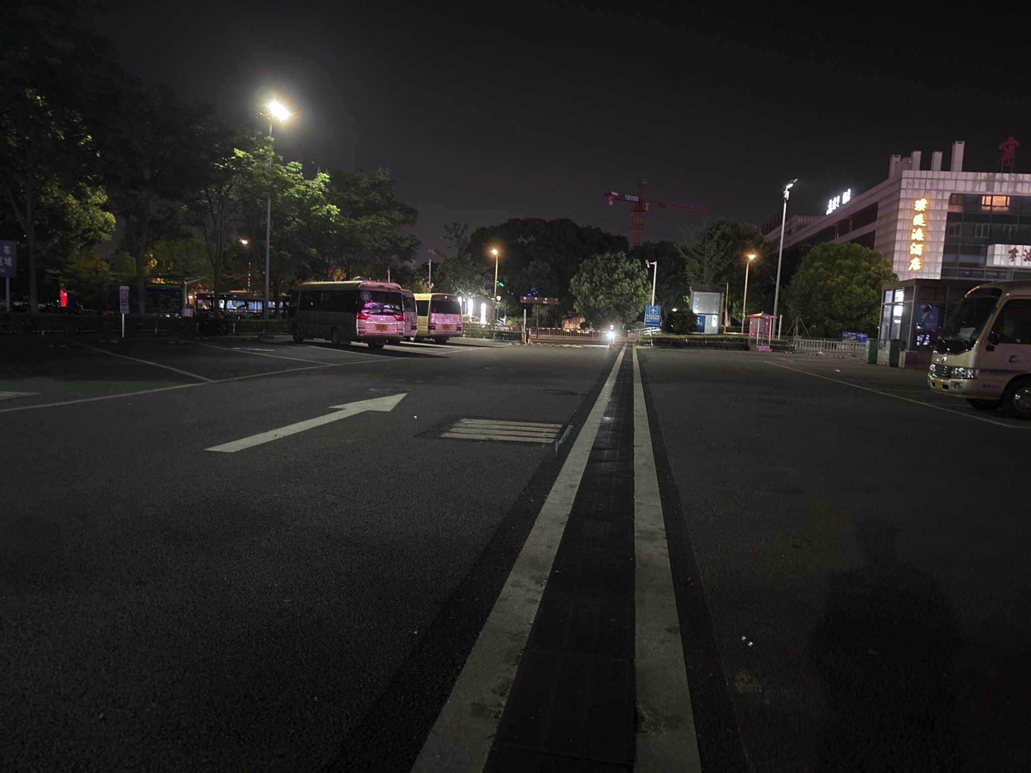 宁波站大巴车停车场