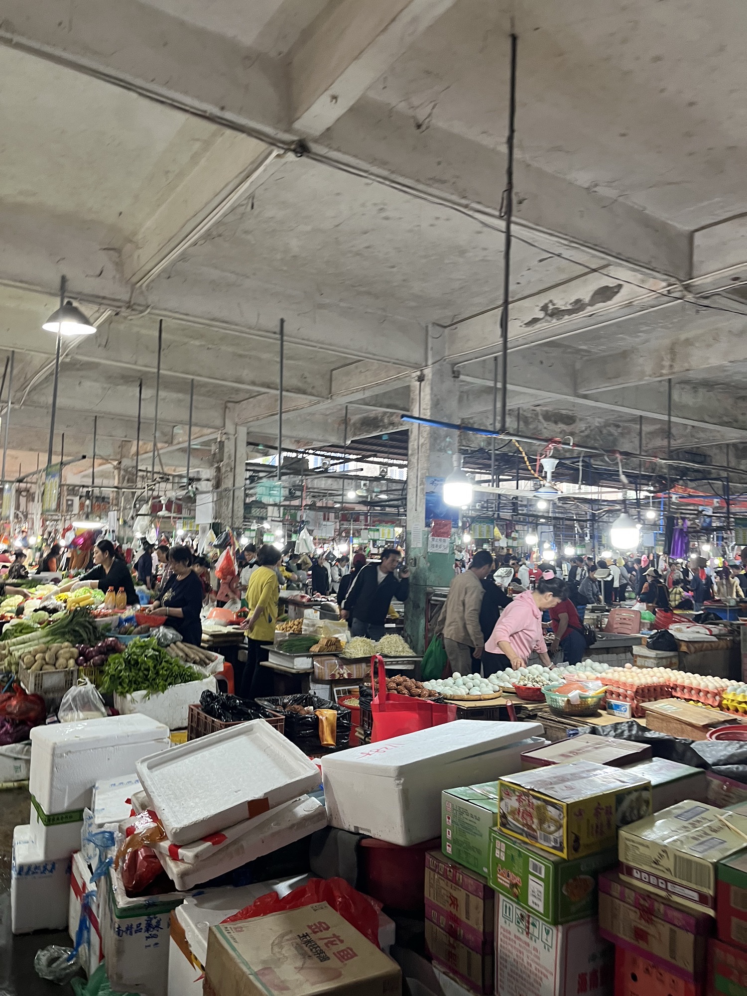 白马井第一集贸市场