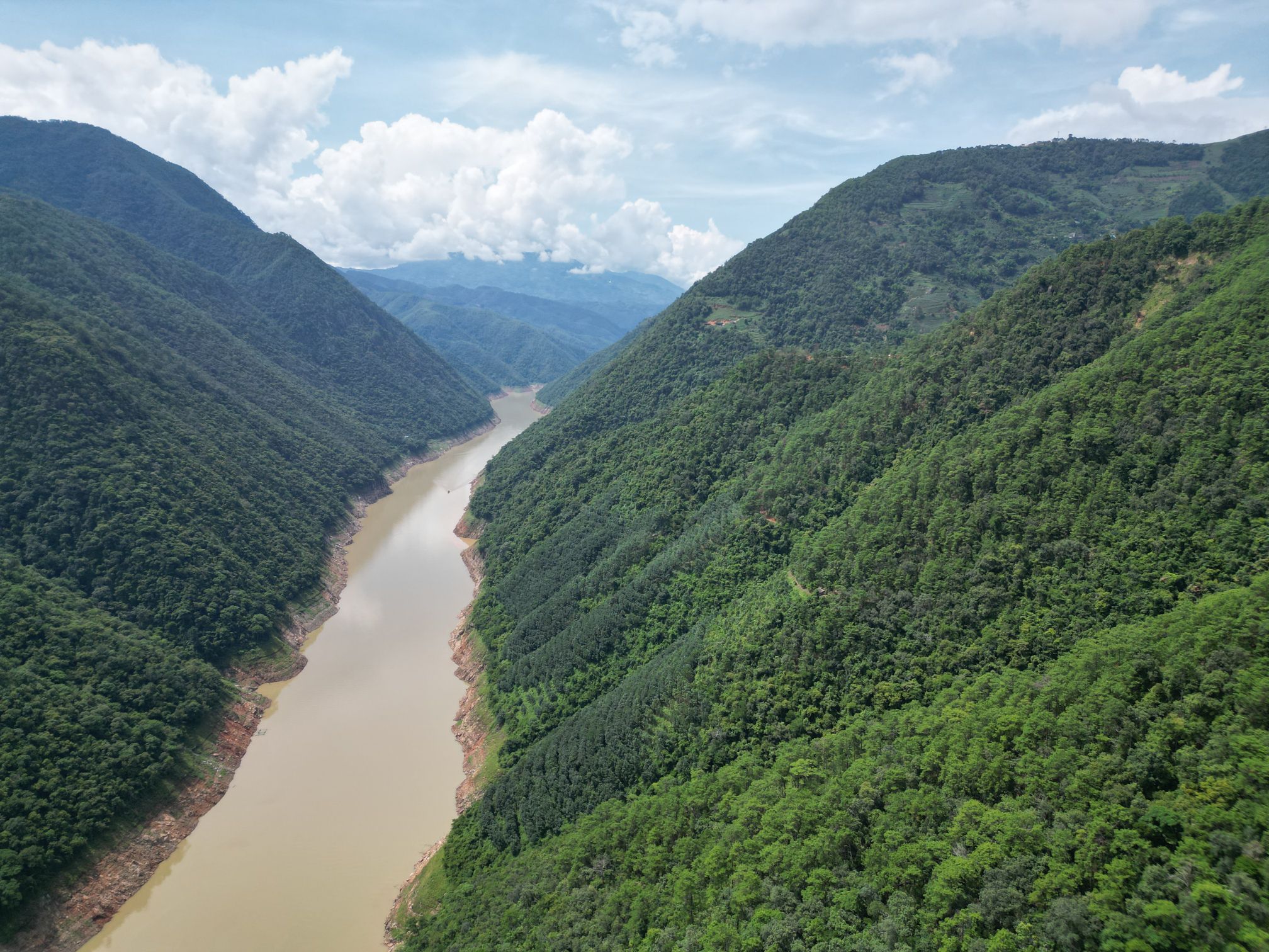 澜沧江大峡谷观景平台