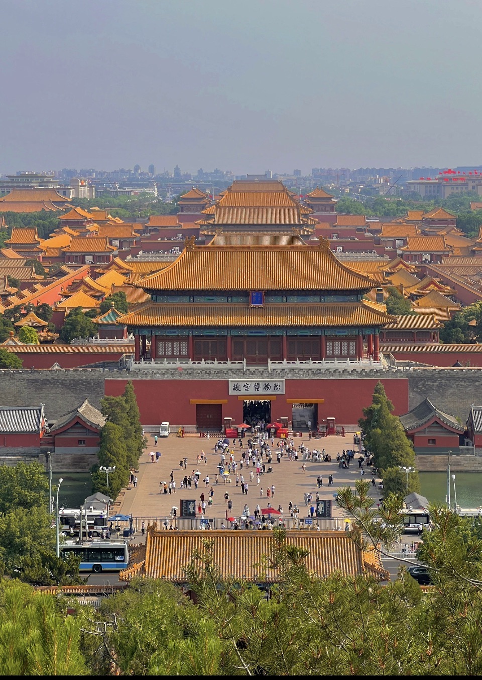 景山公园东门售票处