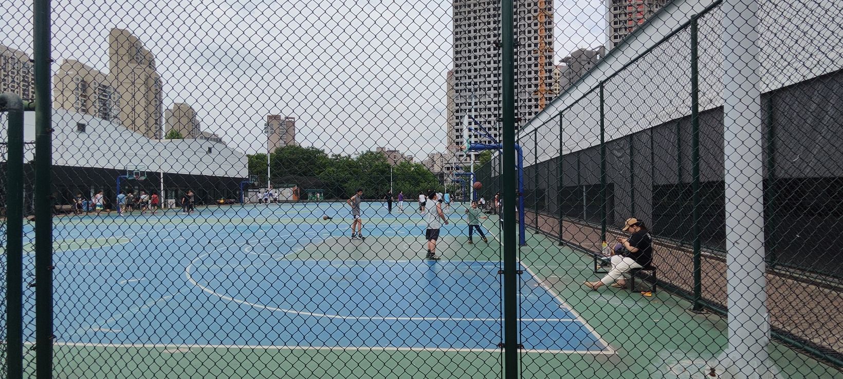 场地封面-江岸区黄孝河岱山山坡公园篮球场