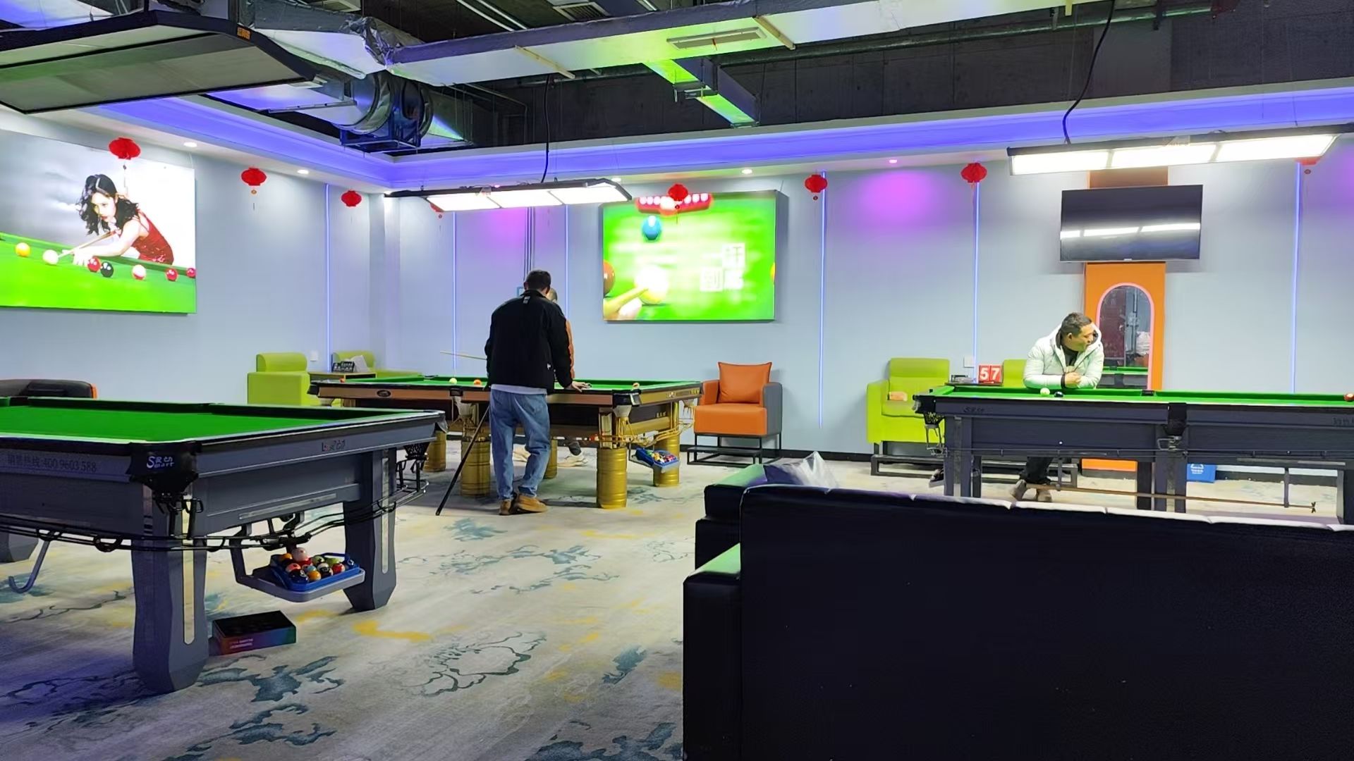 场地封面-东部新区尊爵台球俱乐部