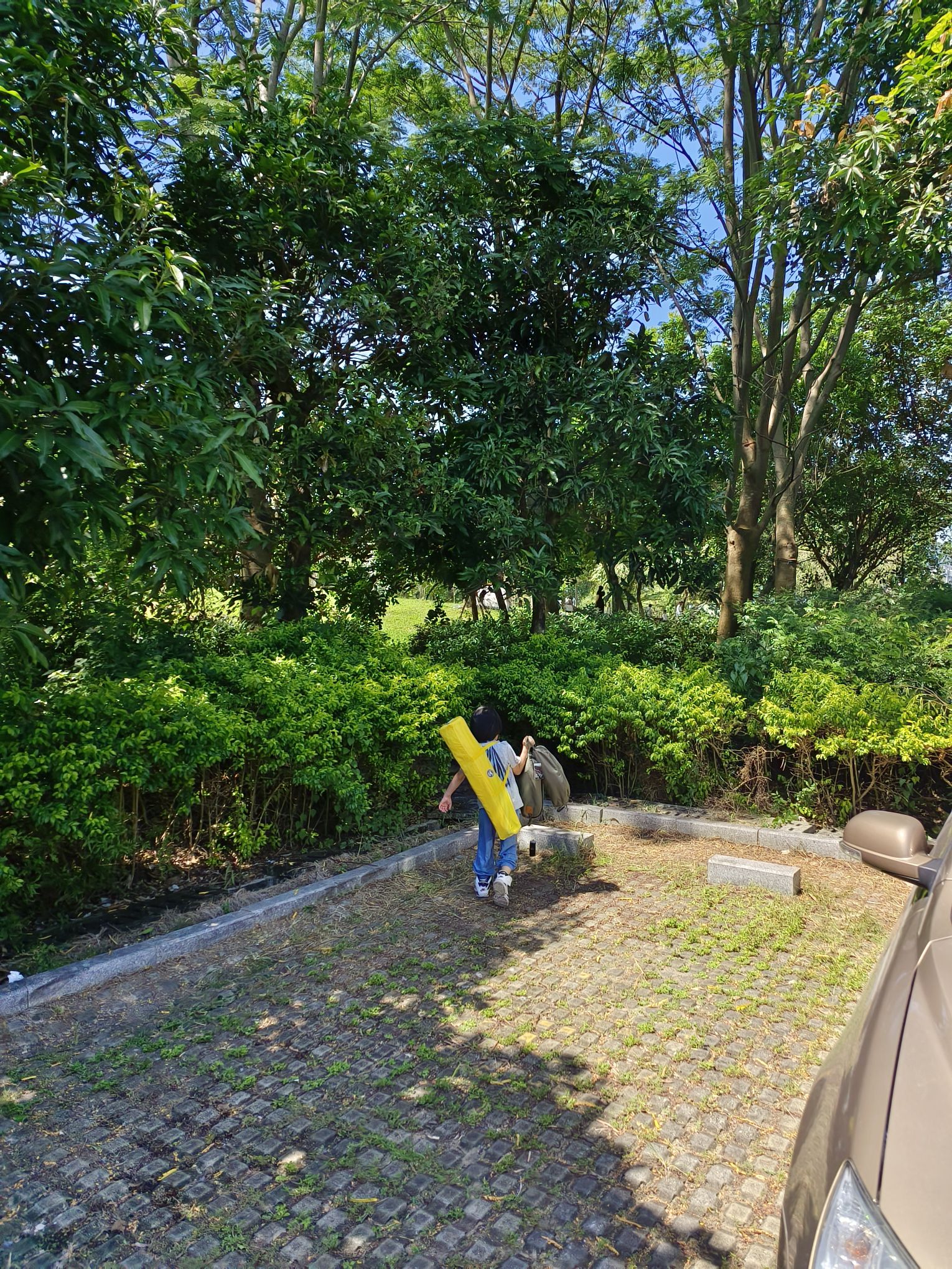 砚阳湖景区P1停车场