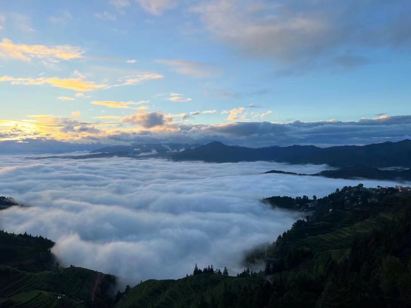 千亩梯田旅行图片 1