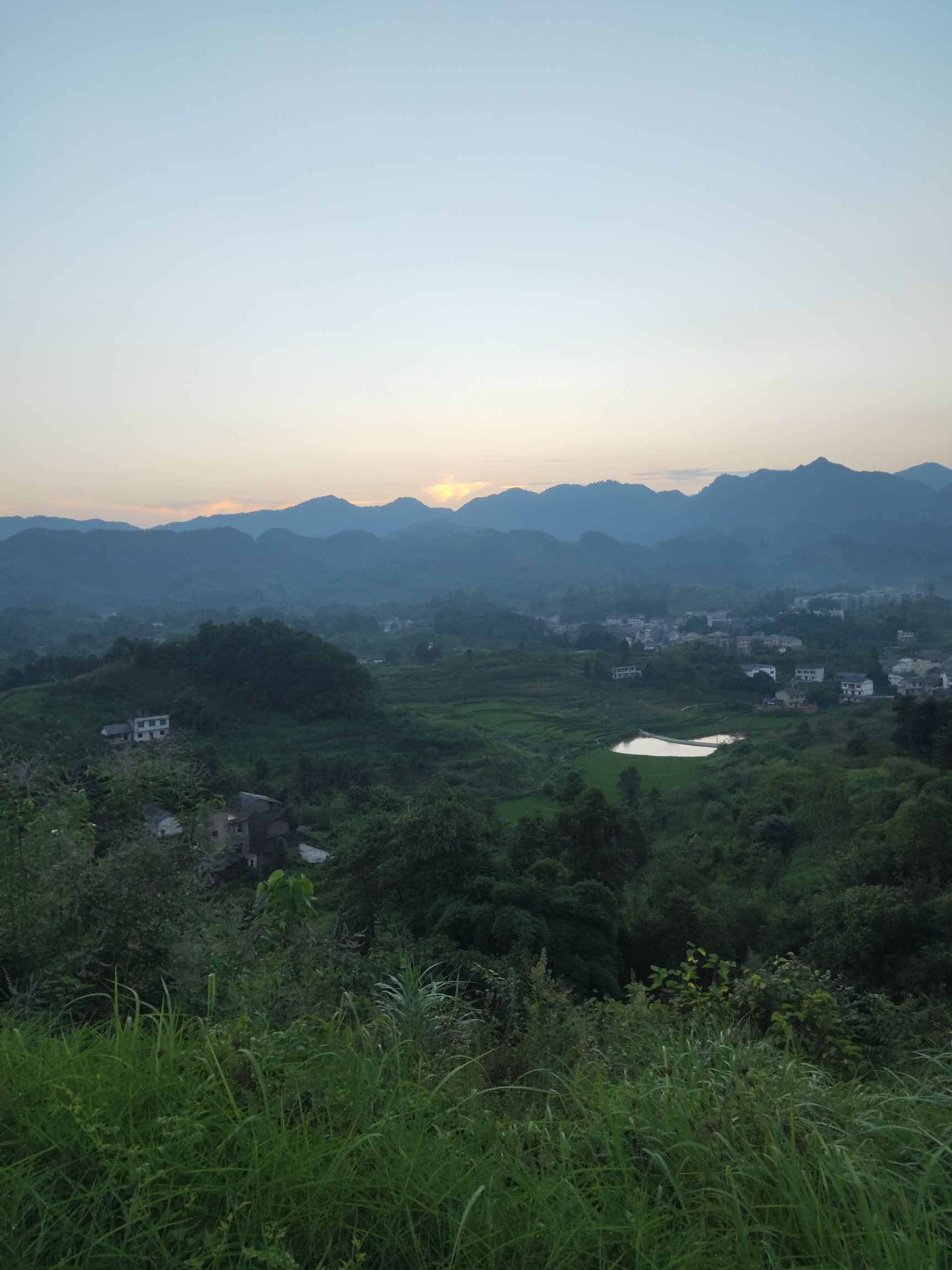 高竹新区胡家梁子观景台旅行图片 2