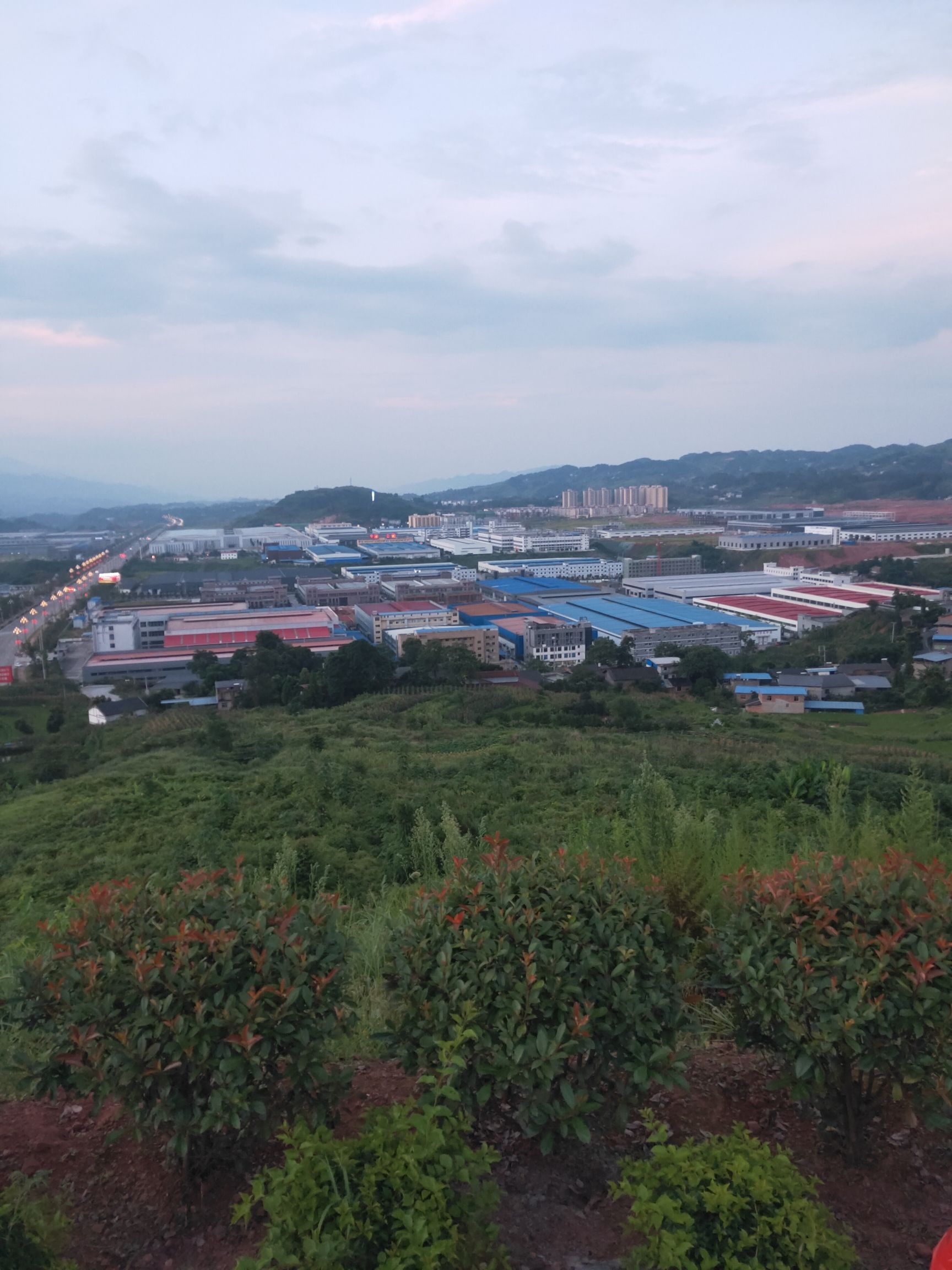 高竹新区胡家梁子观景台旅行图片 1