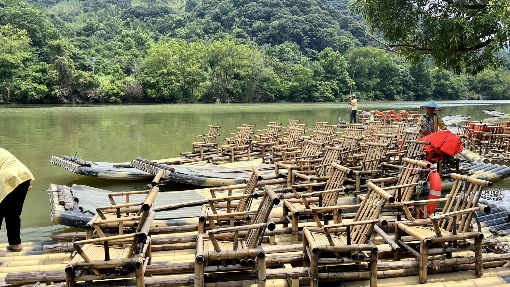 岱仙溪漂流村场码头旅行图片 3