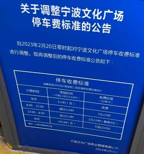 宁波文化广场地下停车场