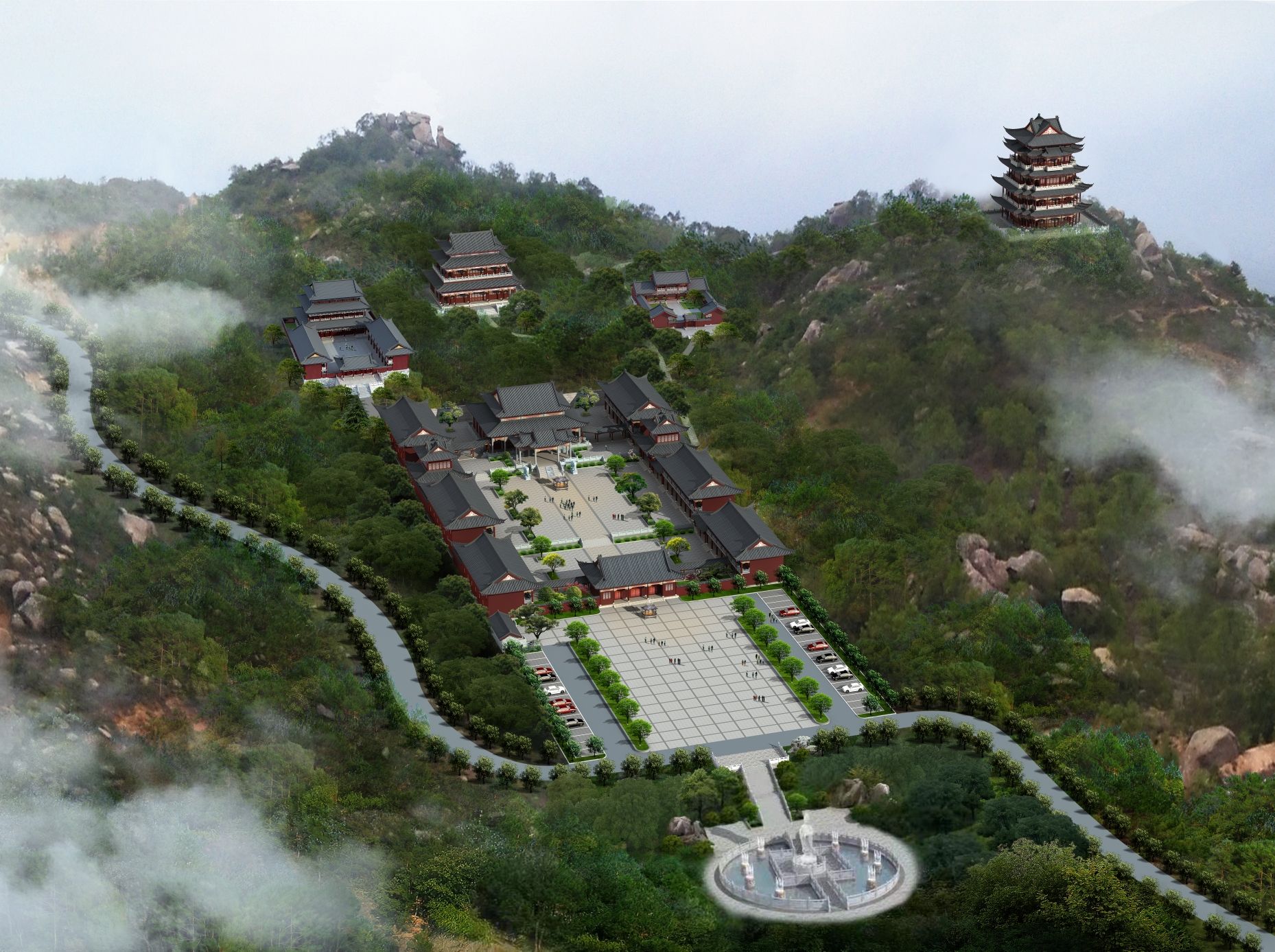 观音山栖云岩寺