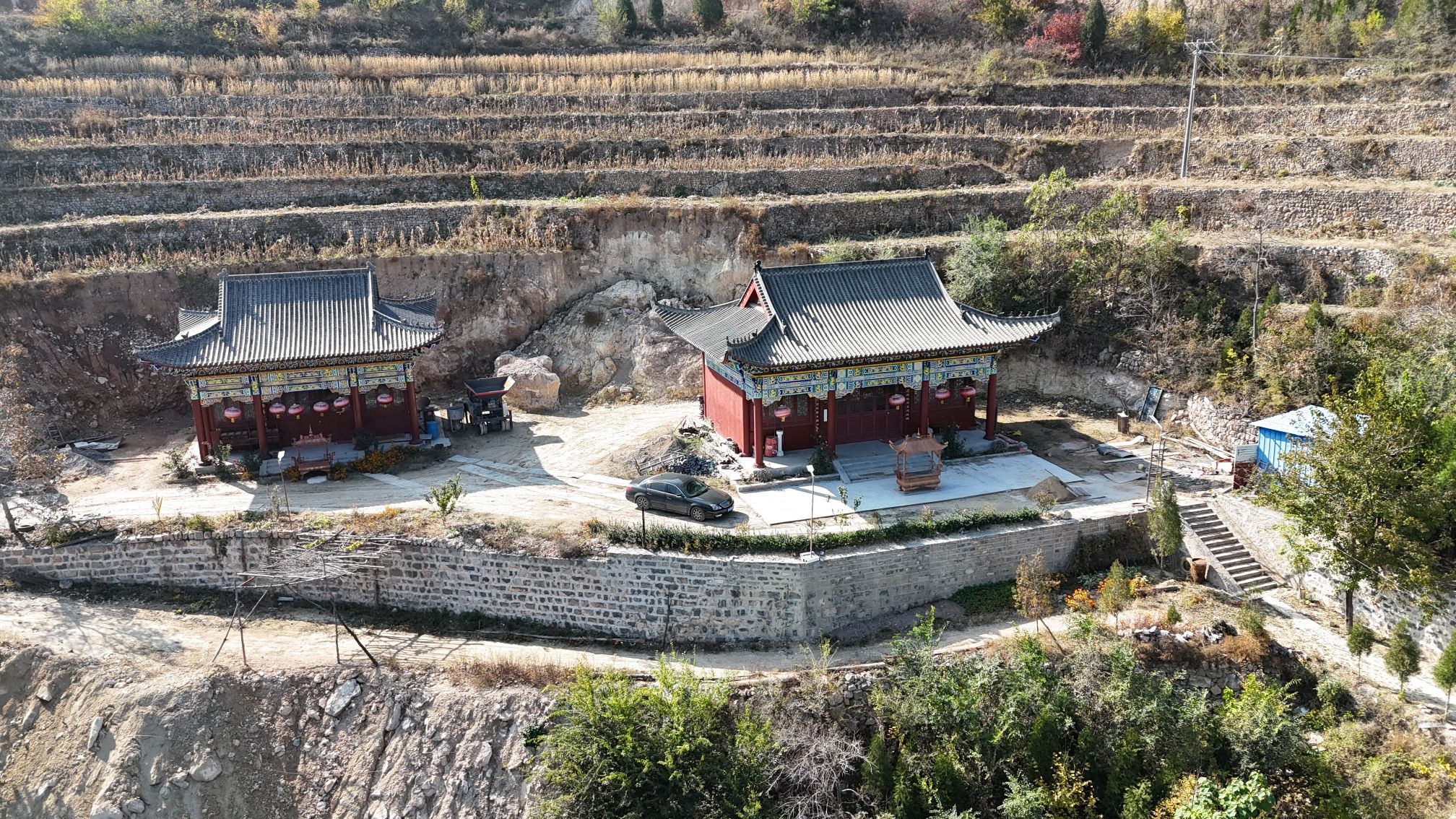 灵山寺实景照片
