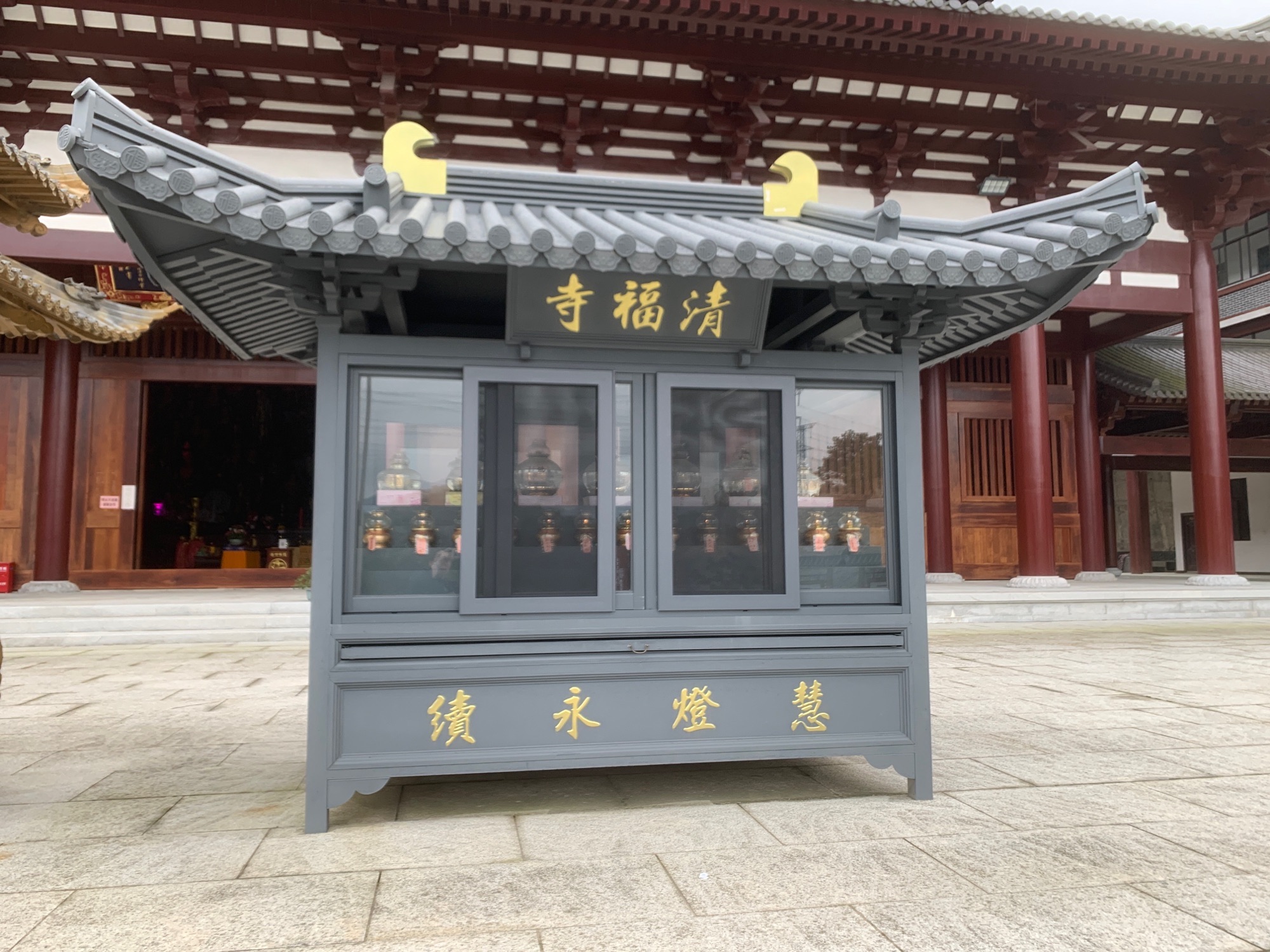 宁德市柘荣清福寺实景照片