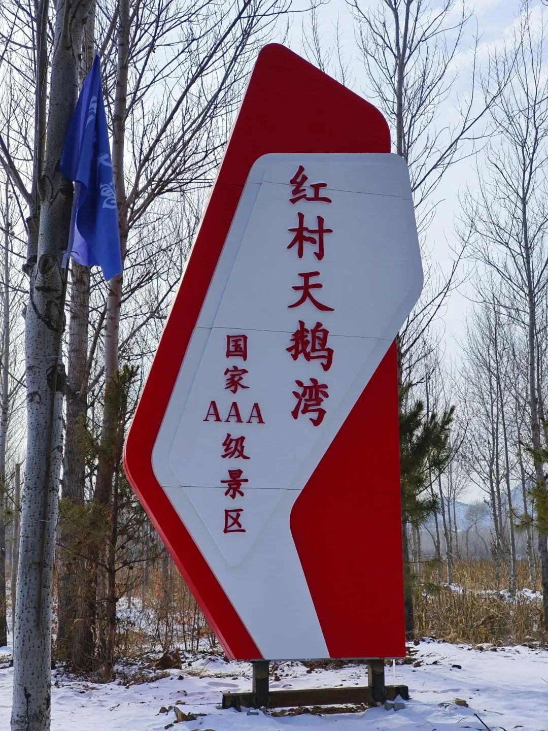 红村天鹅湾景点图片