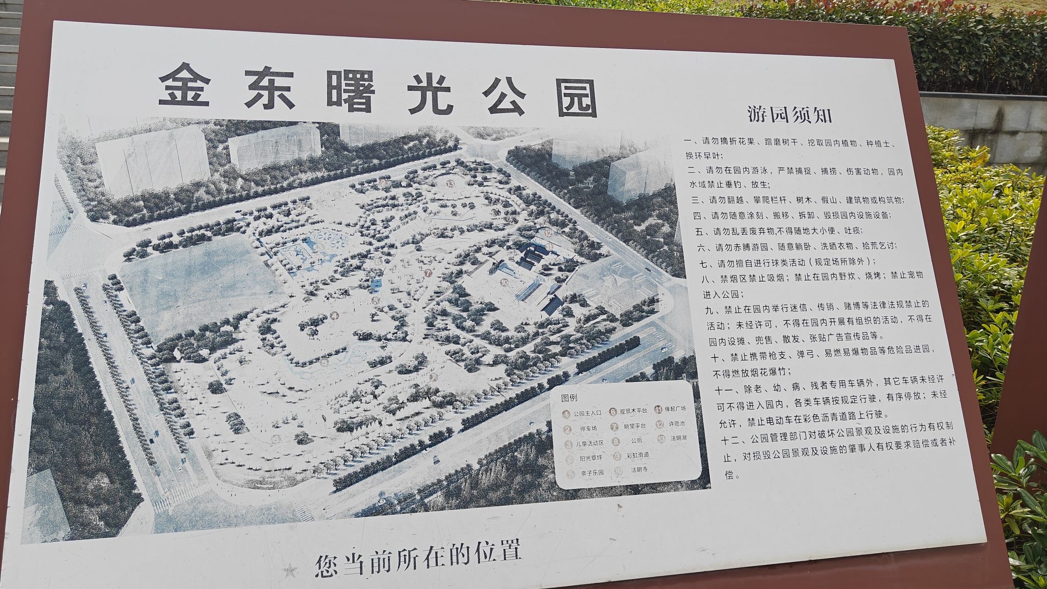 金东曙光公园