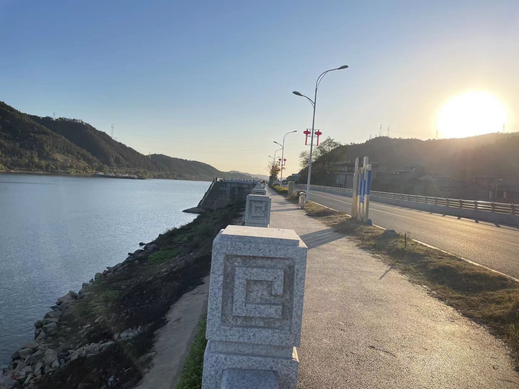 峡江沿江公园旅行图片 1