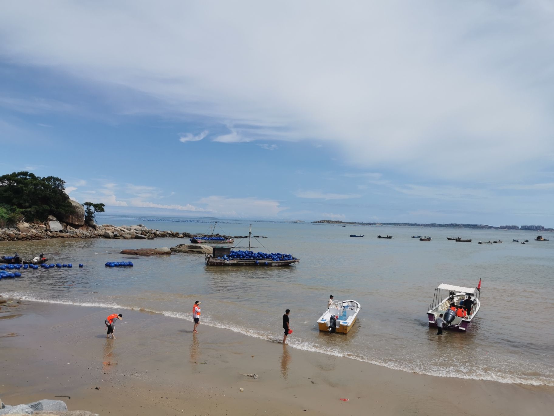 蓝眼泪观景点(流水镇后田村海滩)旅行图片 1