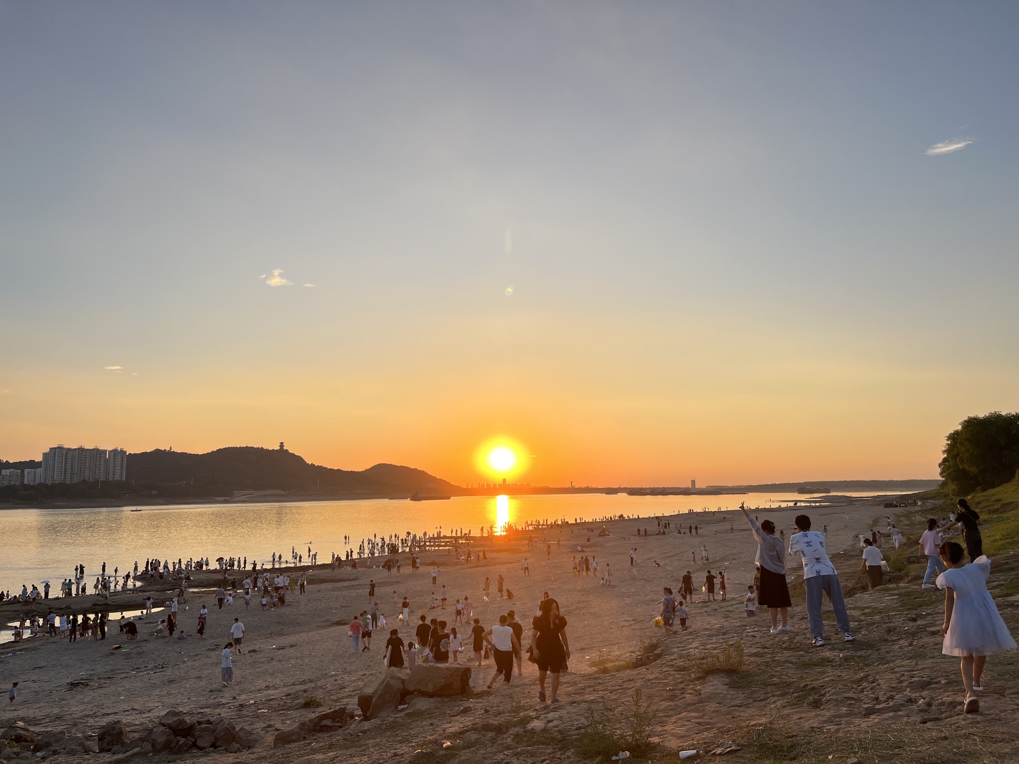 黄冈江滩公园