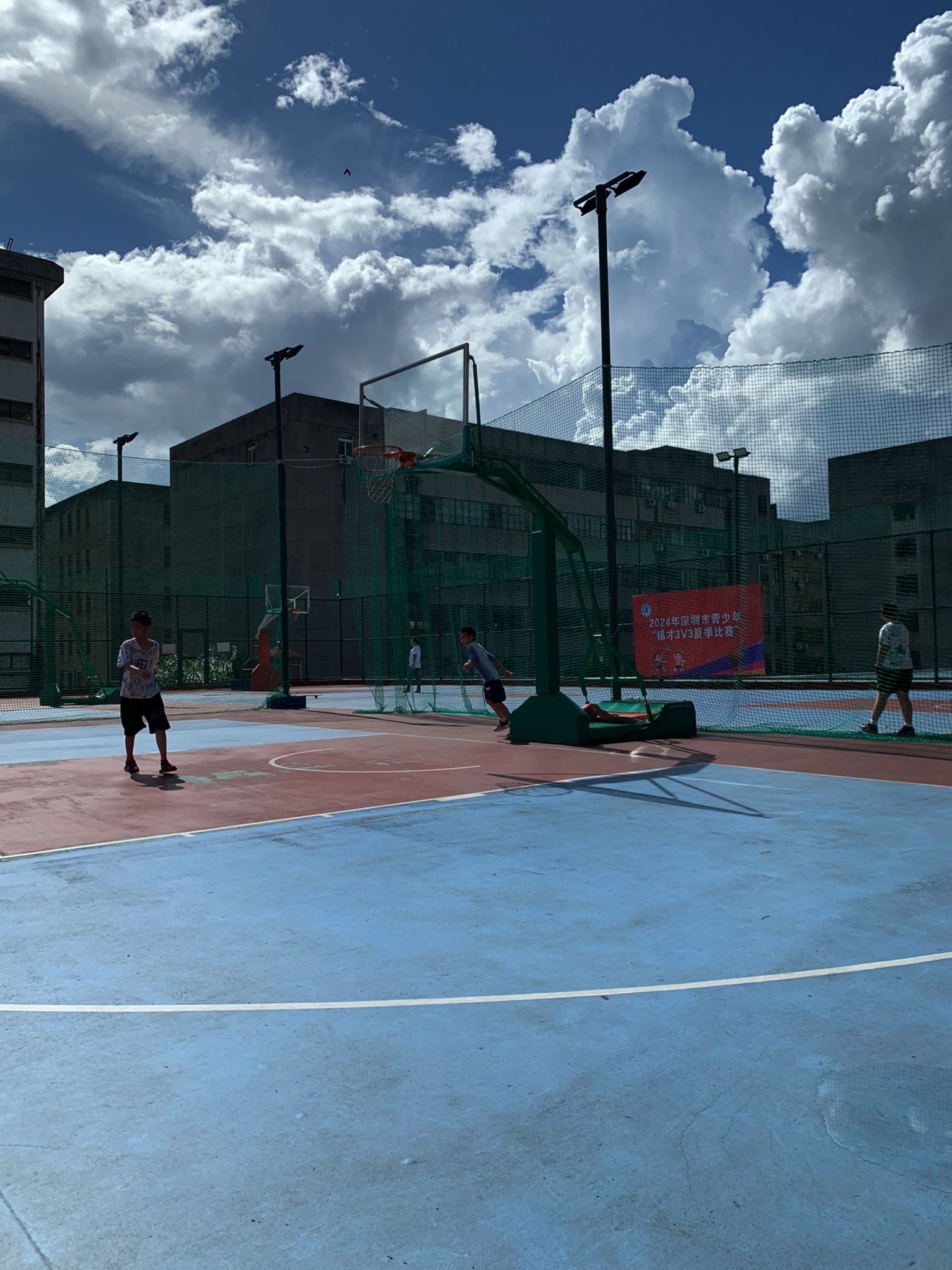场地封面-锡才文化布吉篮球场