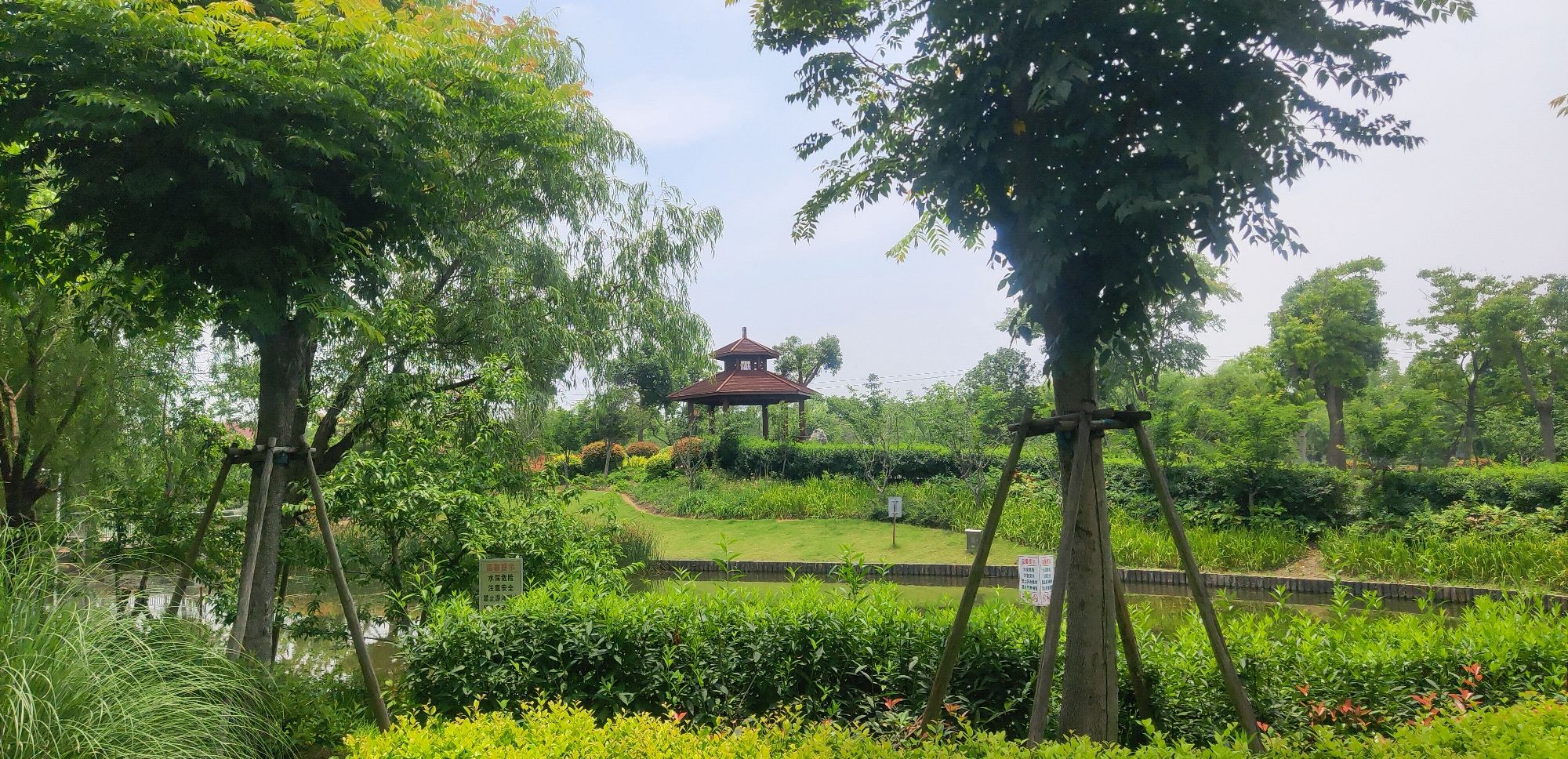 川沙绿地公园旅行图片 1