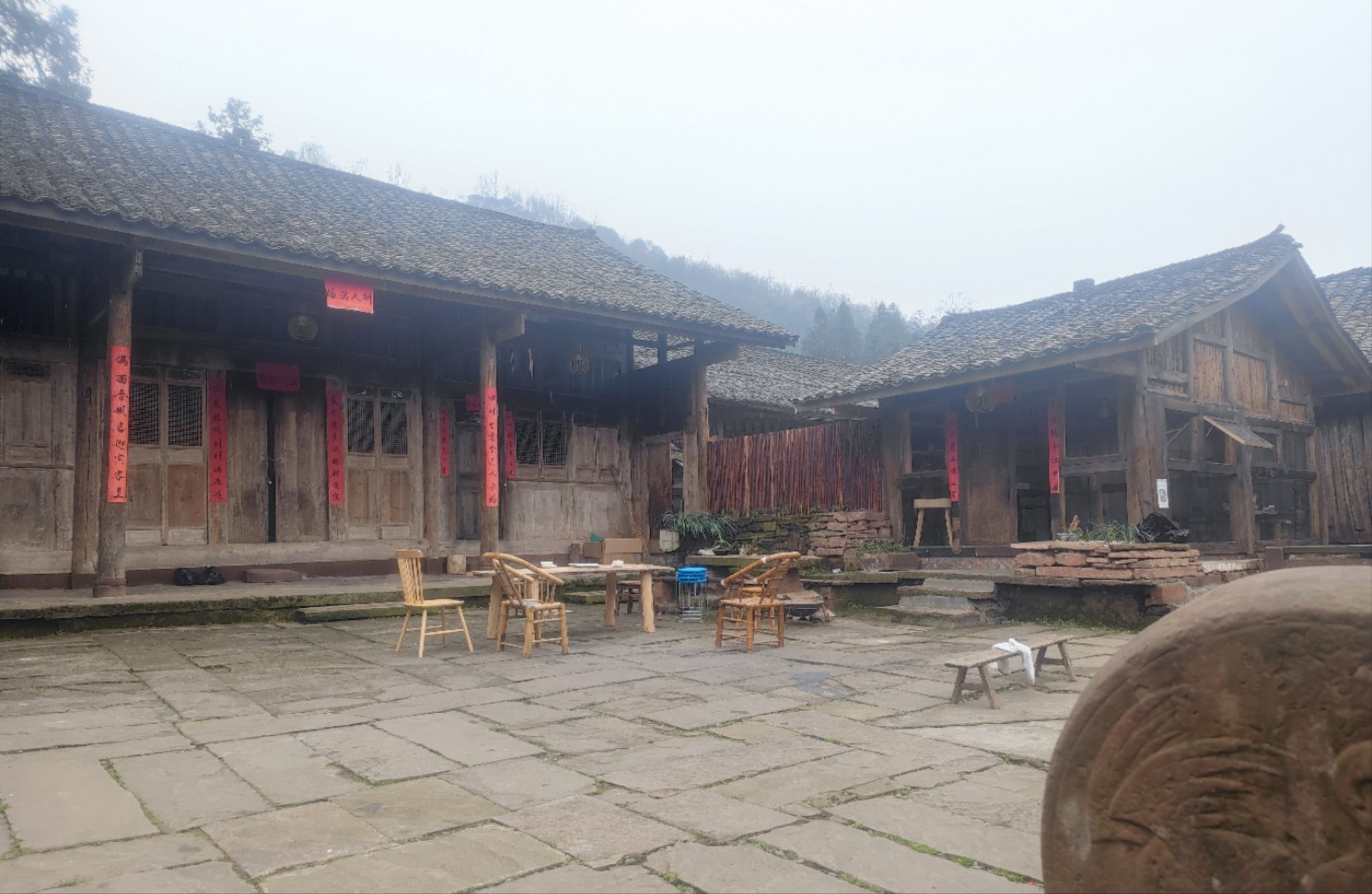 后盐古村落