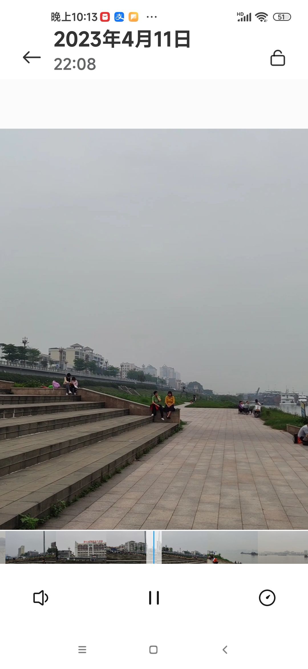 西江碧道端州区段-临江挑台旅行图片 2