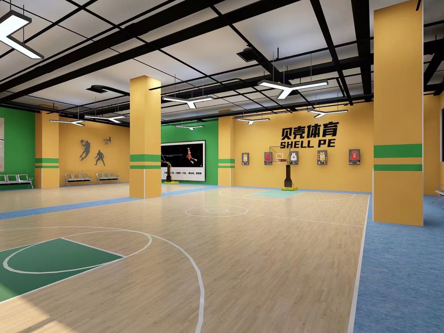 场地封面-贝壳体育篮球馆(汇德隆购物中心店)