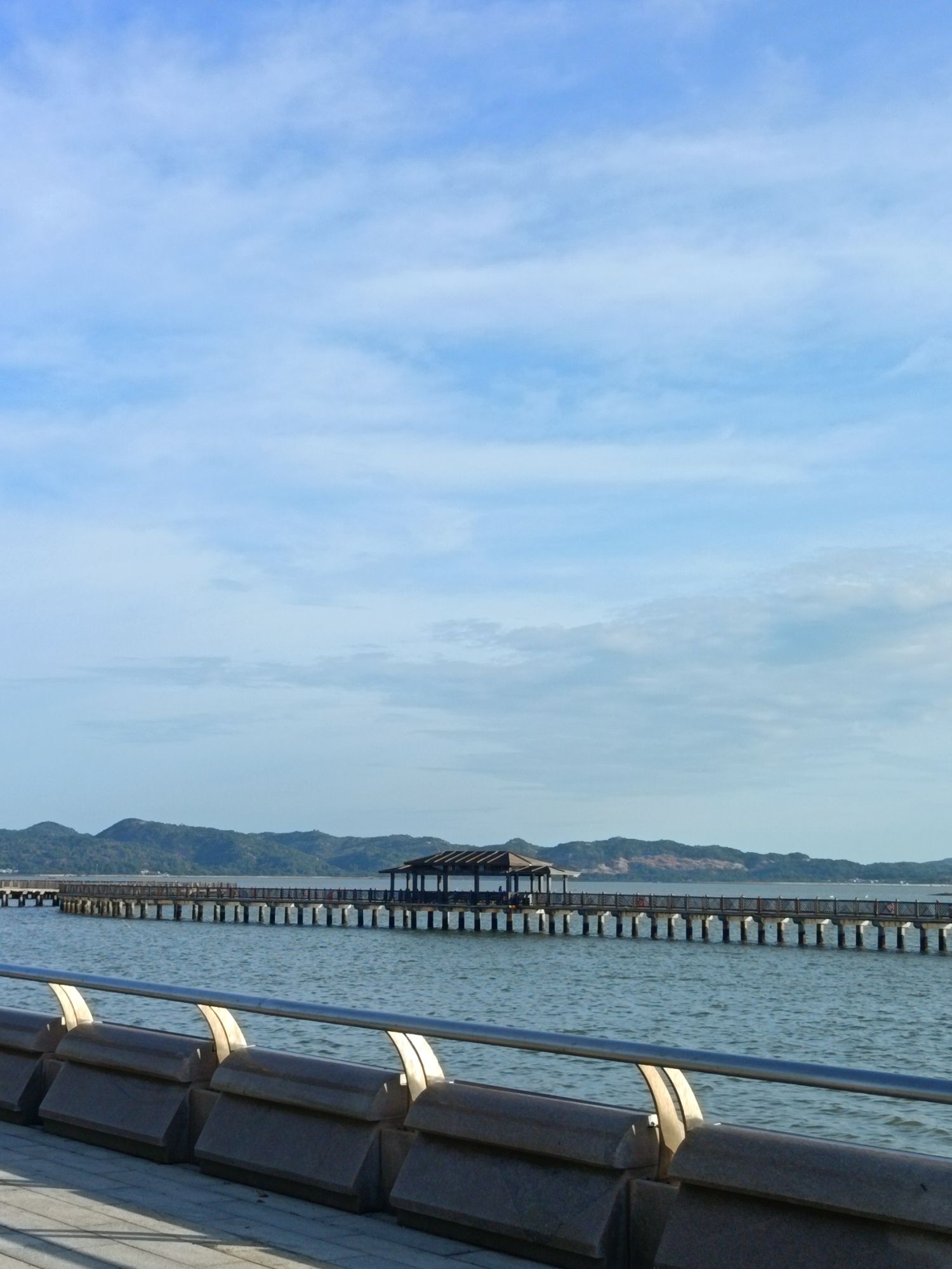 汕尾市品清湖碧道-海上栈道旅行图片 3