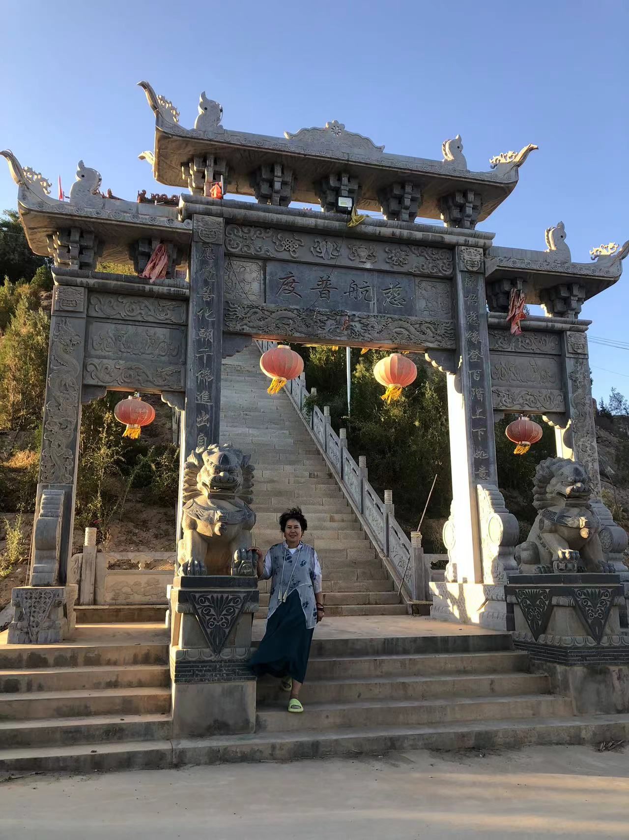 西北少林寺实景照片