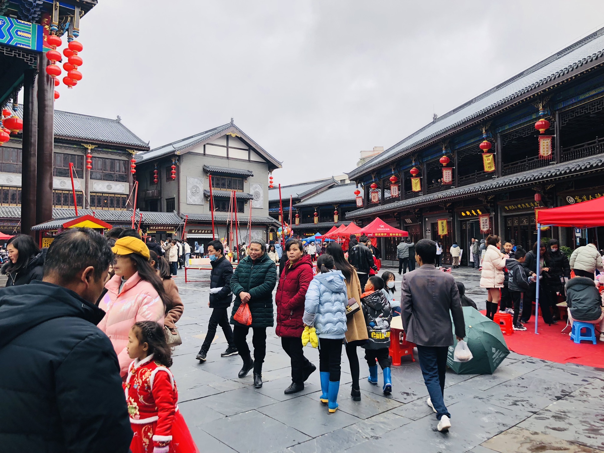 西街坝民俗古街旅行图片 2