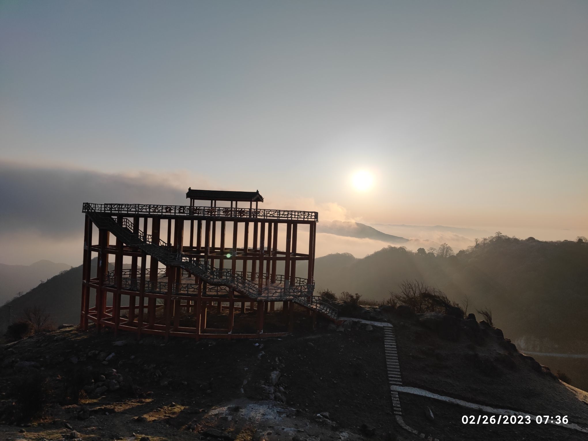 南山牧场大丫口日出露营地旅行图片 2