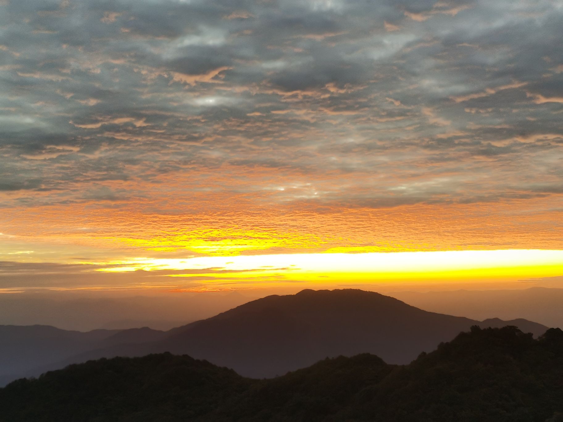南山牧场大丫口日出露营地旅行图片 2