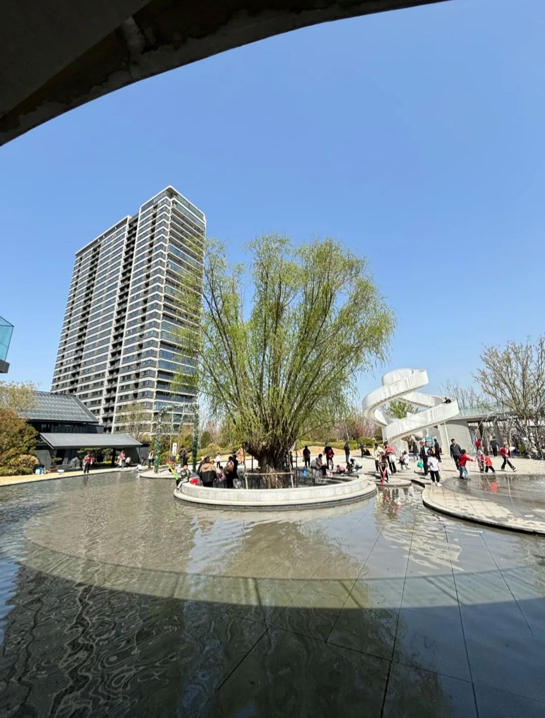 淄博高新区文体公园旅行图片 3