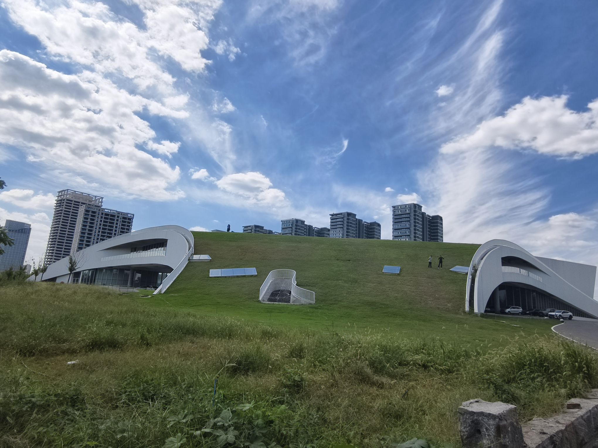 淄博高新区文体公园旅行图片 1
