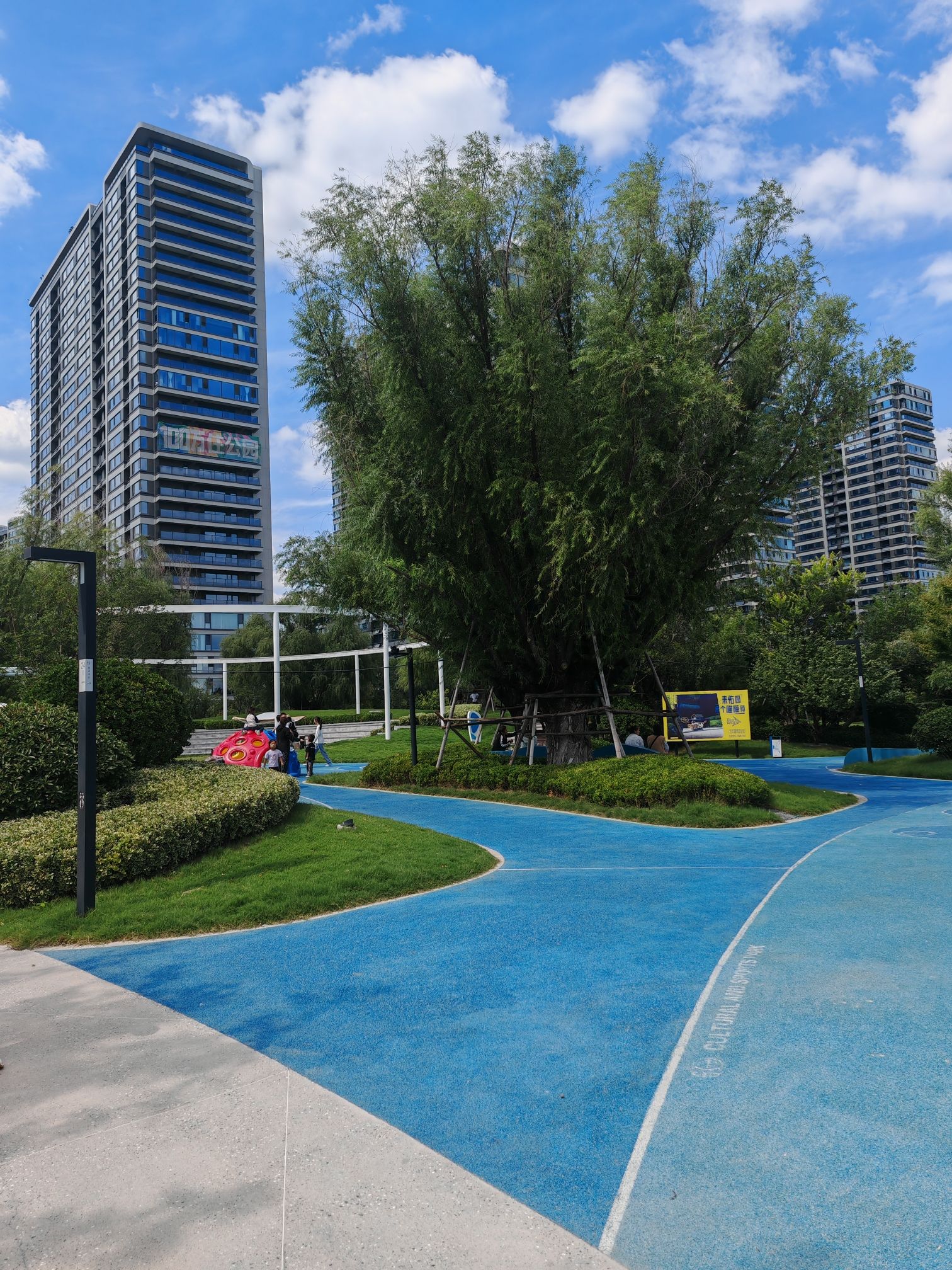淄博高新区文体公园旅行图片 3
