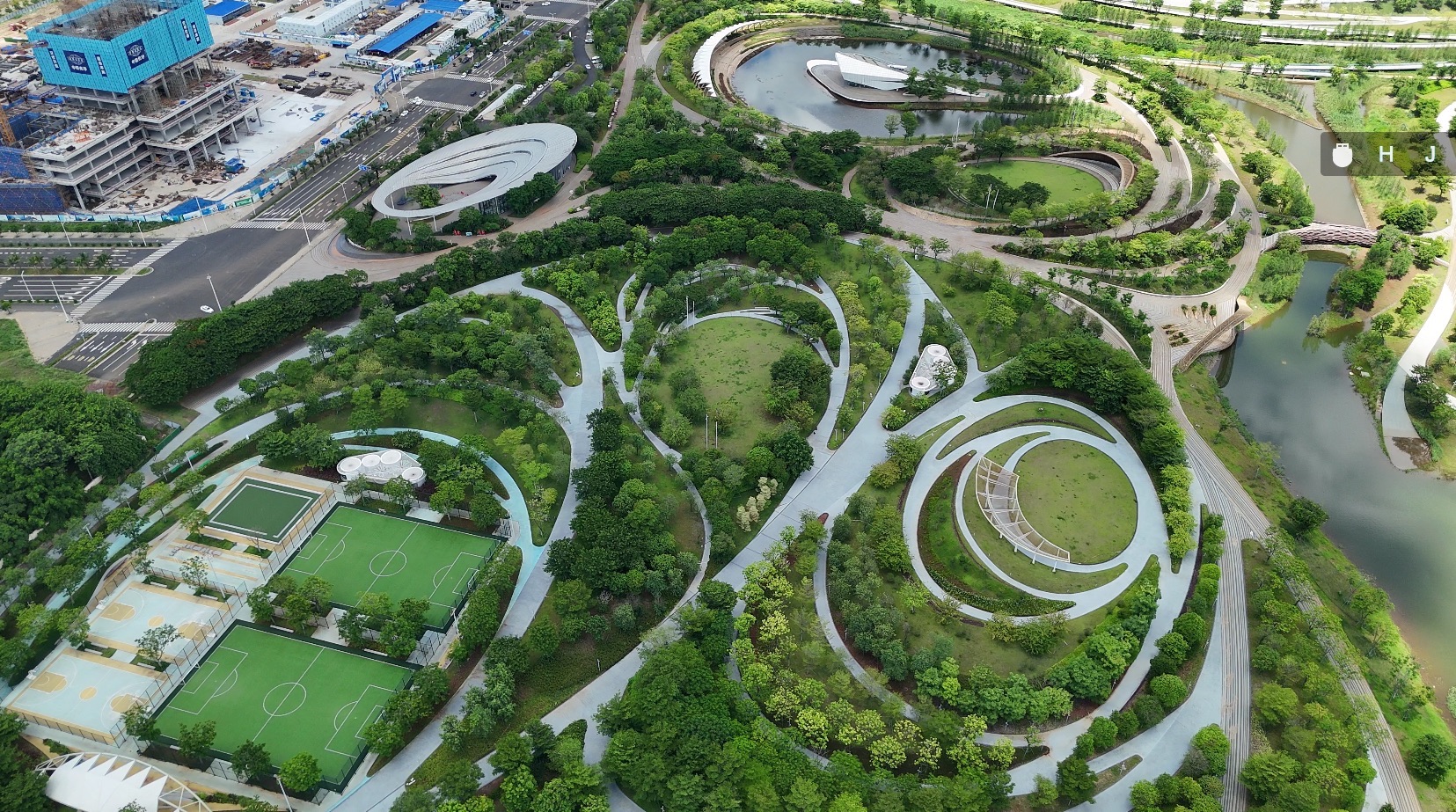 西秀公园旅行图片 1