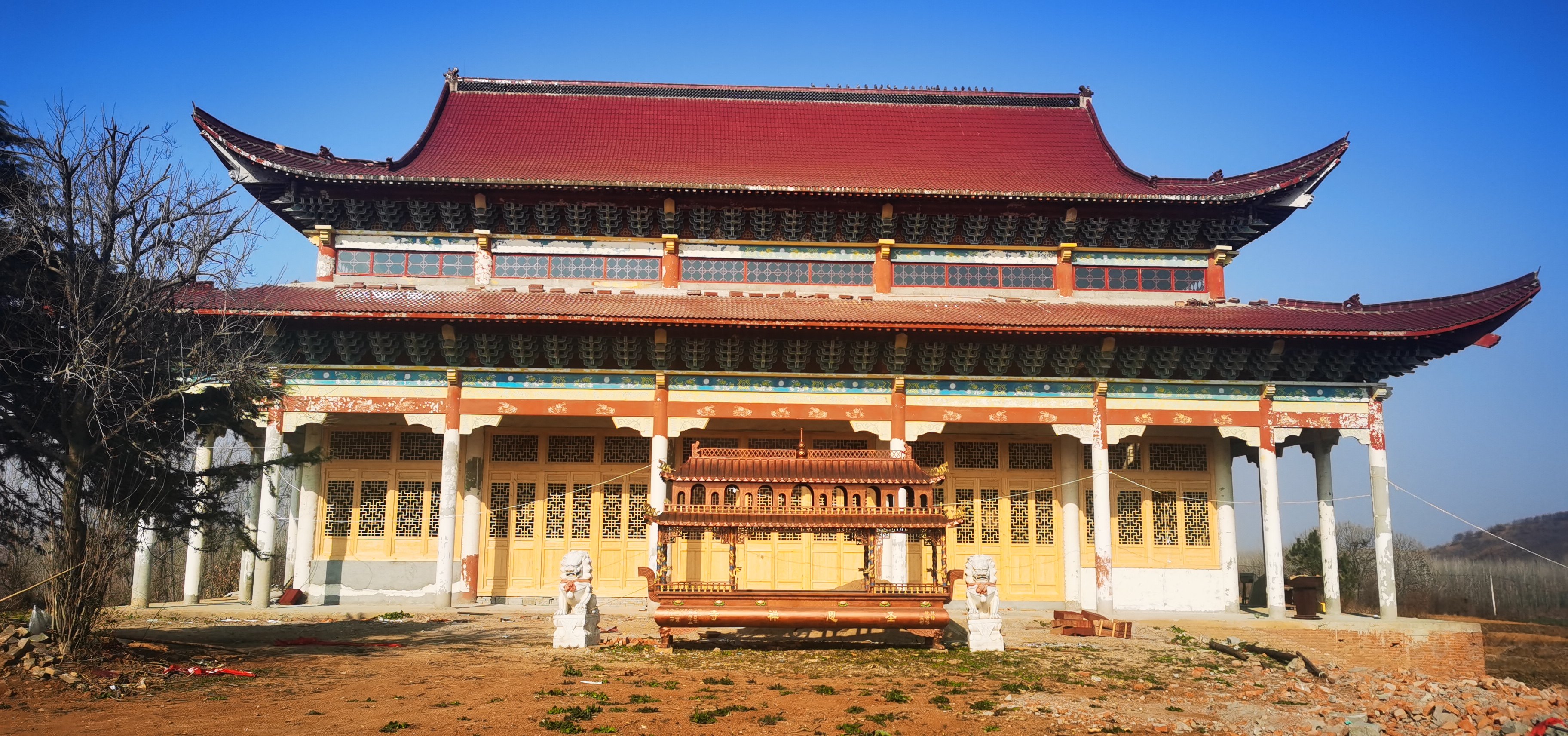 桐柏县圣恩禅寺实景照片