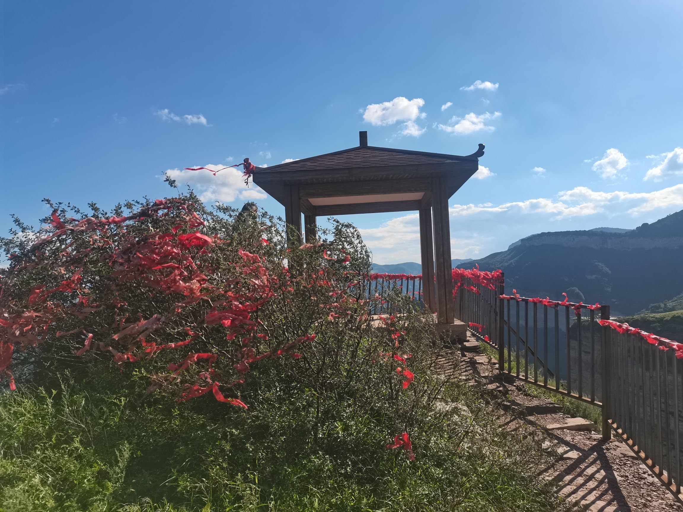 周公山景区展旗峰旅行图片 1