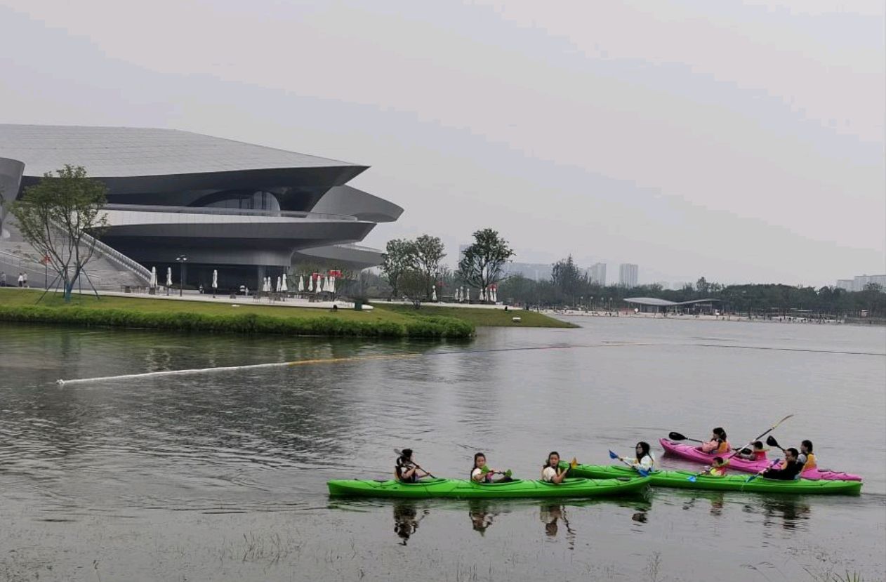 菁蓉湖数字体育公园旅行图片 2