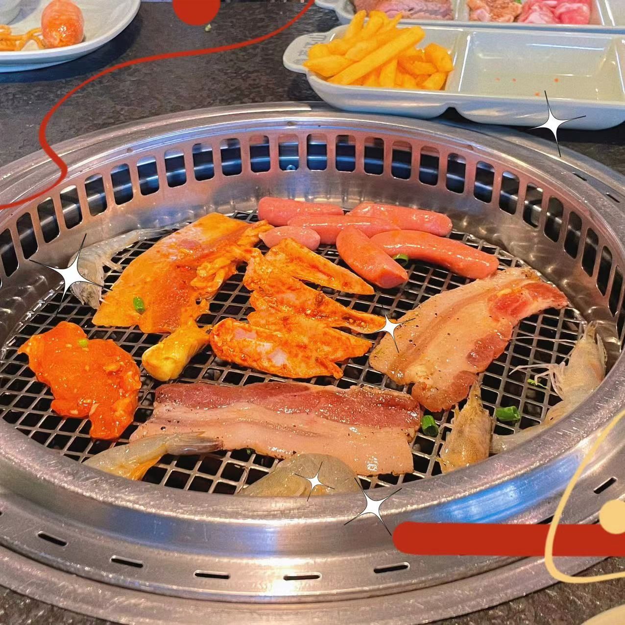 盛江山自助烤肉餐厅(信源商场五楼)