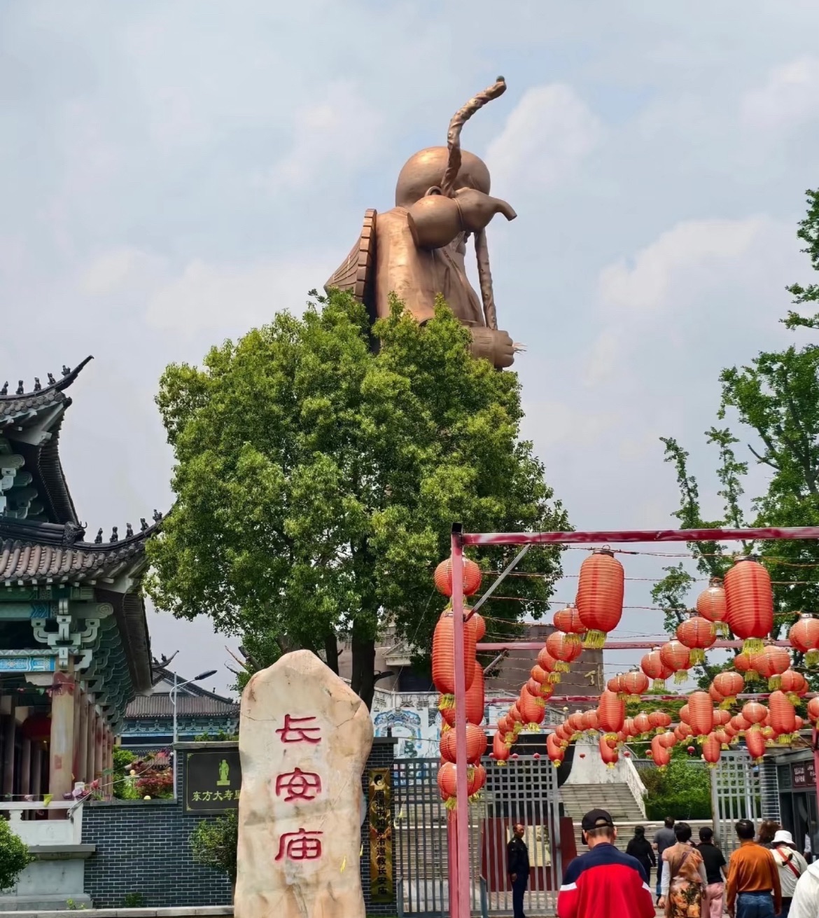 如皋长安庙实景照片
