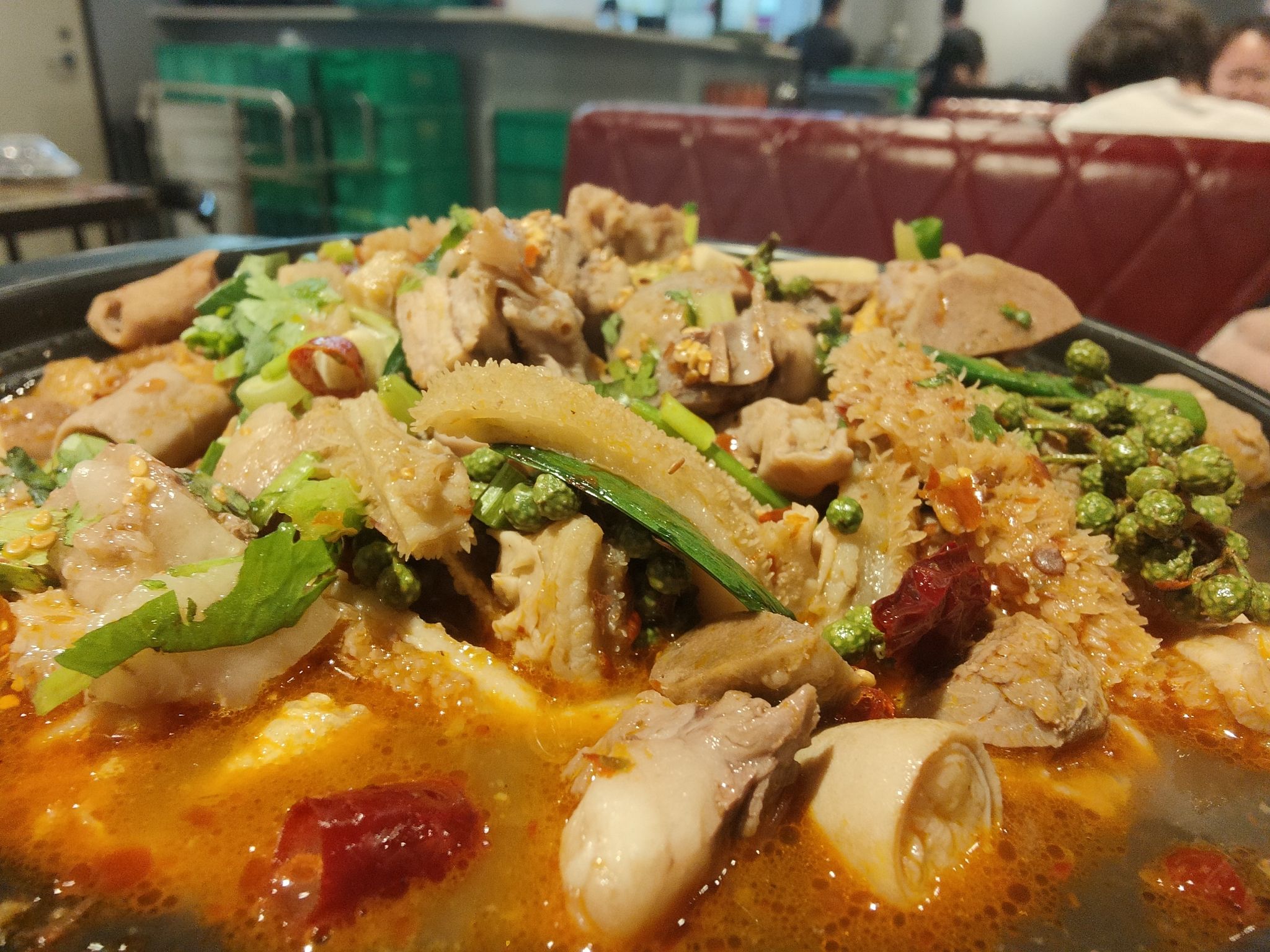 六味牛杂煲斋菜煲(吾悦店)