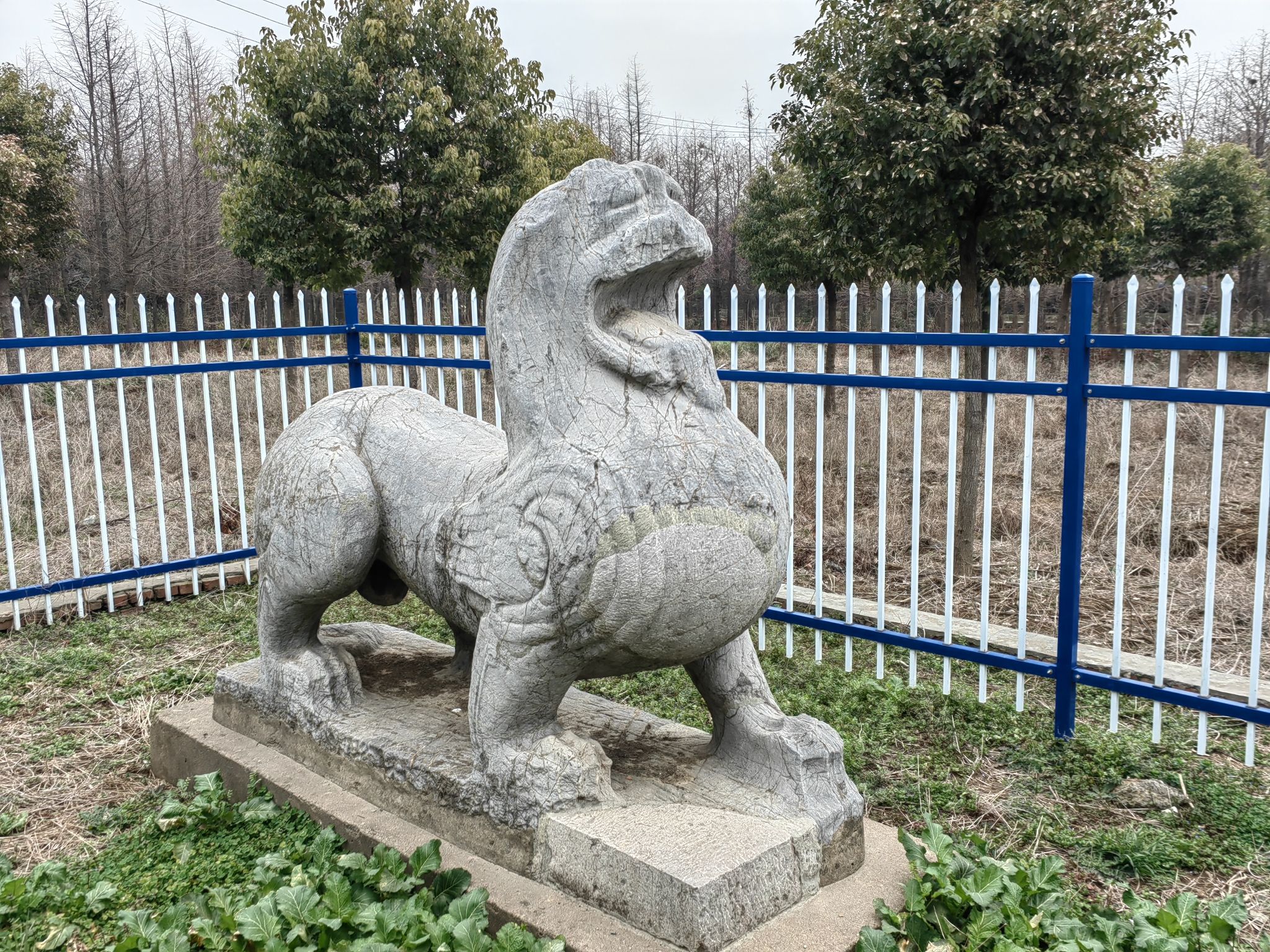 水经山村南朝失名墓石刻旅行图片 3
