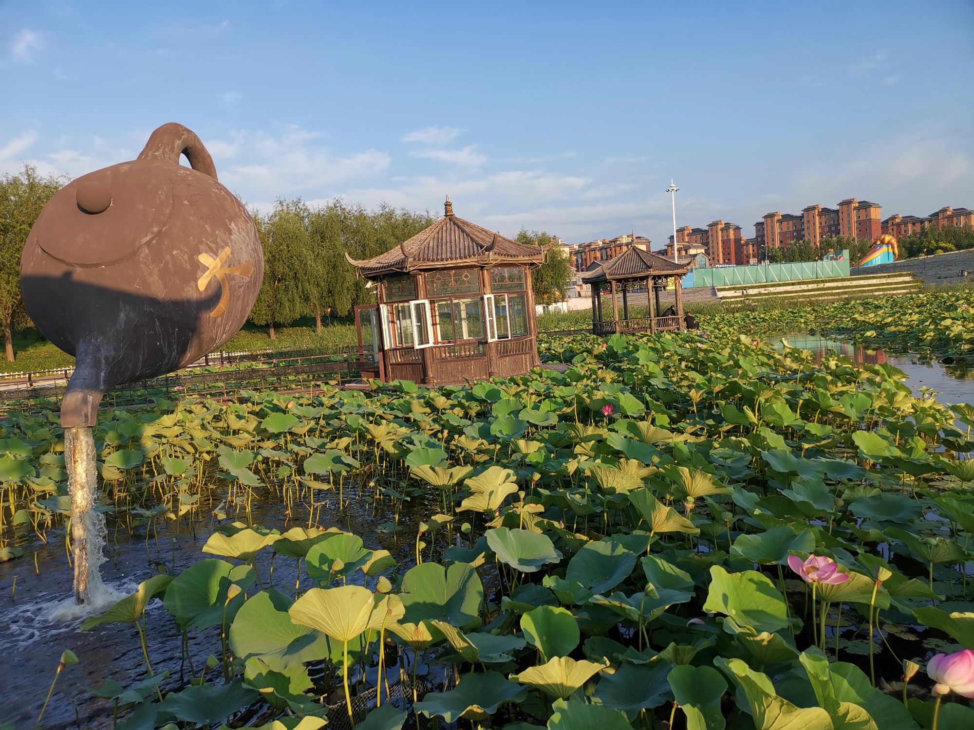 沈阳市康平县滨湖文化广场旅行图片 1