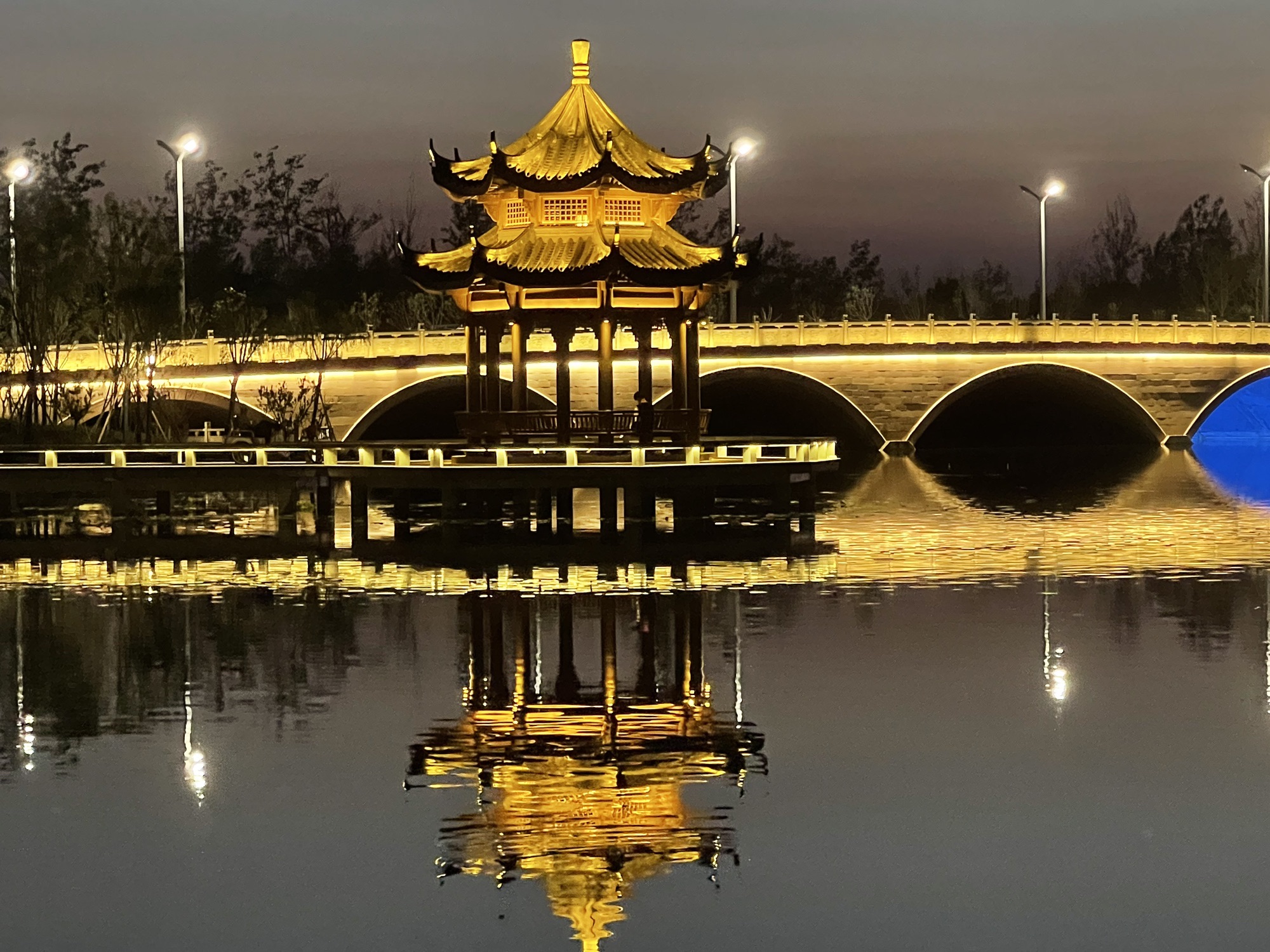 东明湖公园旅行图片 1