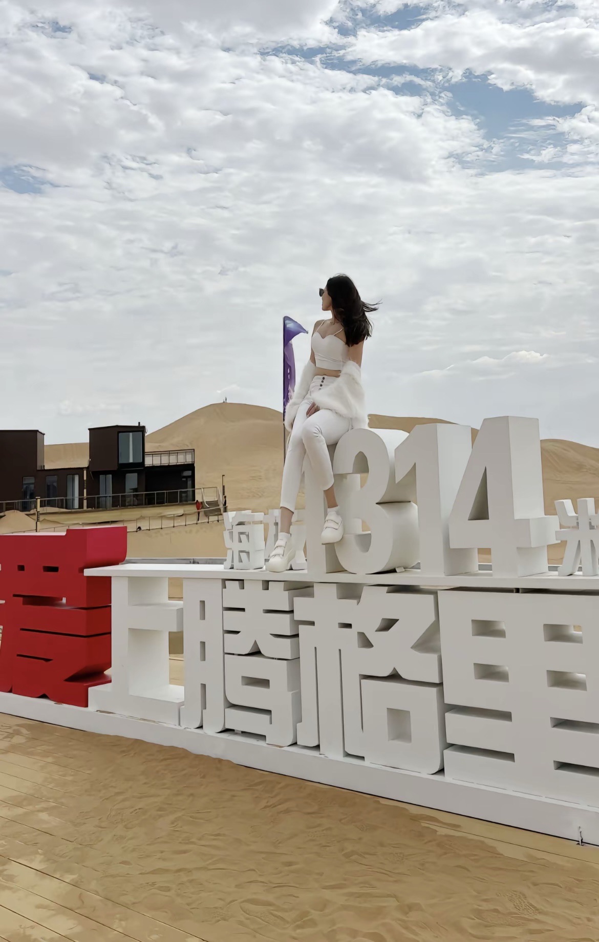 梦想沙漠公路牌楼旅行图片 3