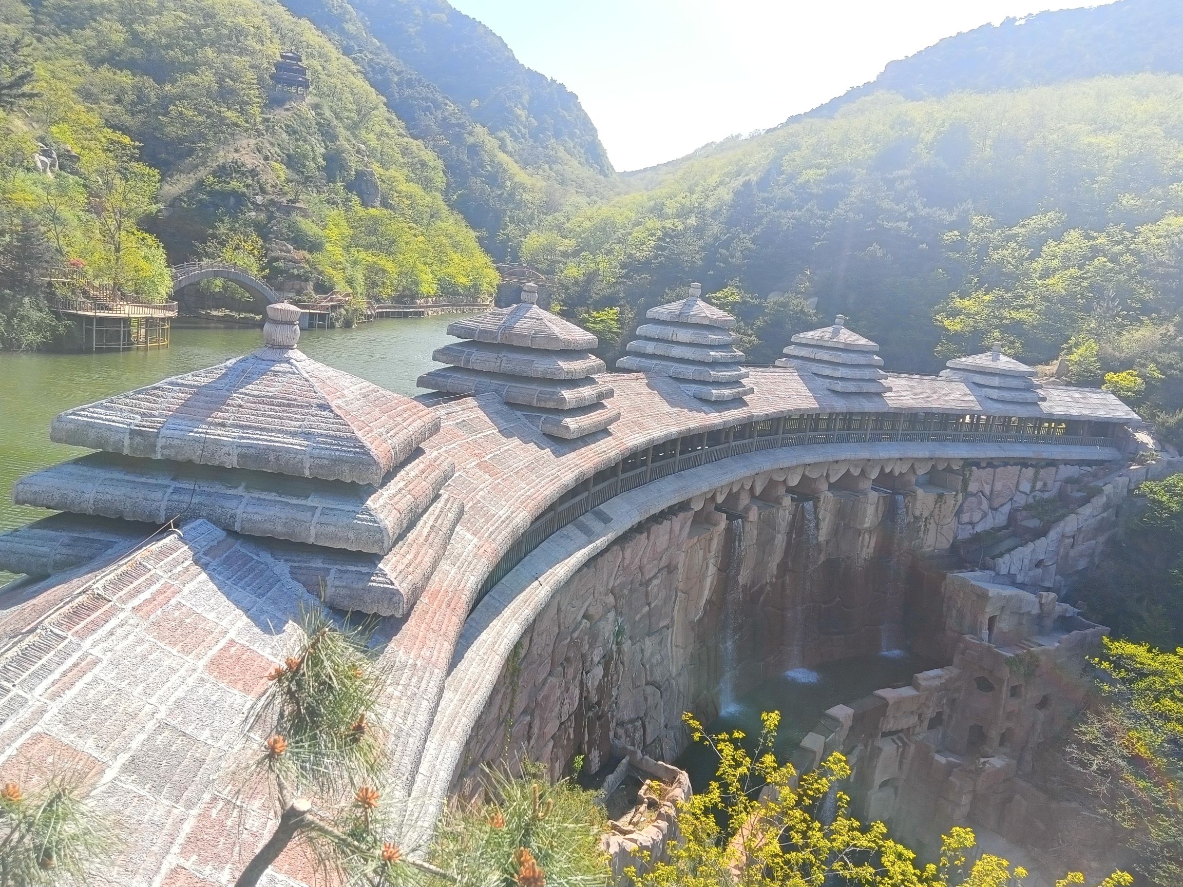 济南乐嬉谷热带雨林瀑布群旅行图片 1