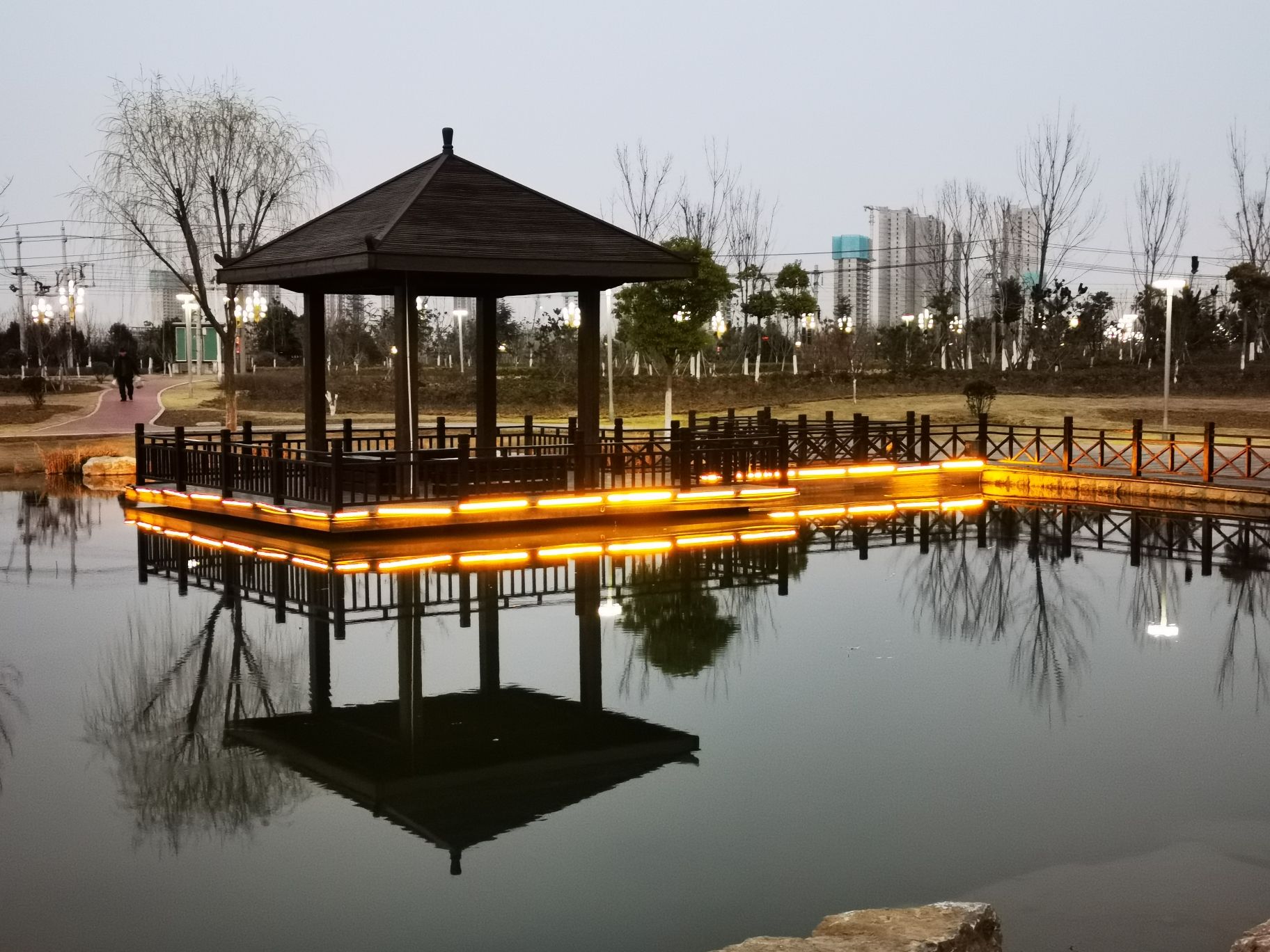 牡丹湖公园旅行图片 2