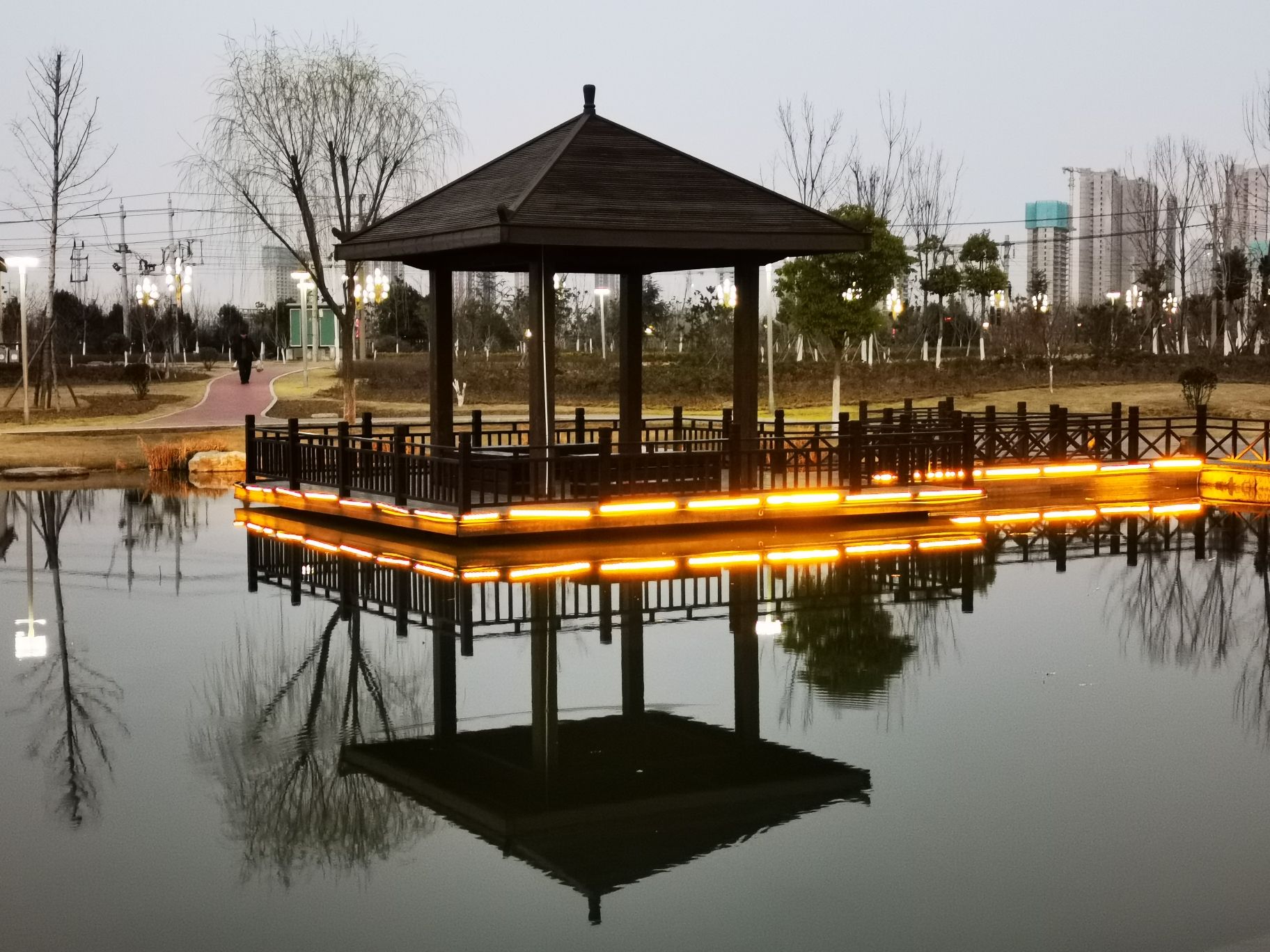 牡丹湖公园旅行图片 1