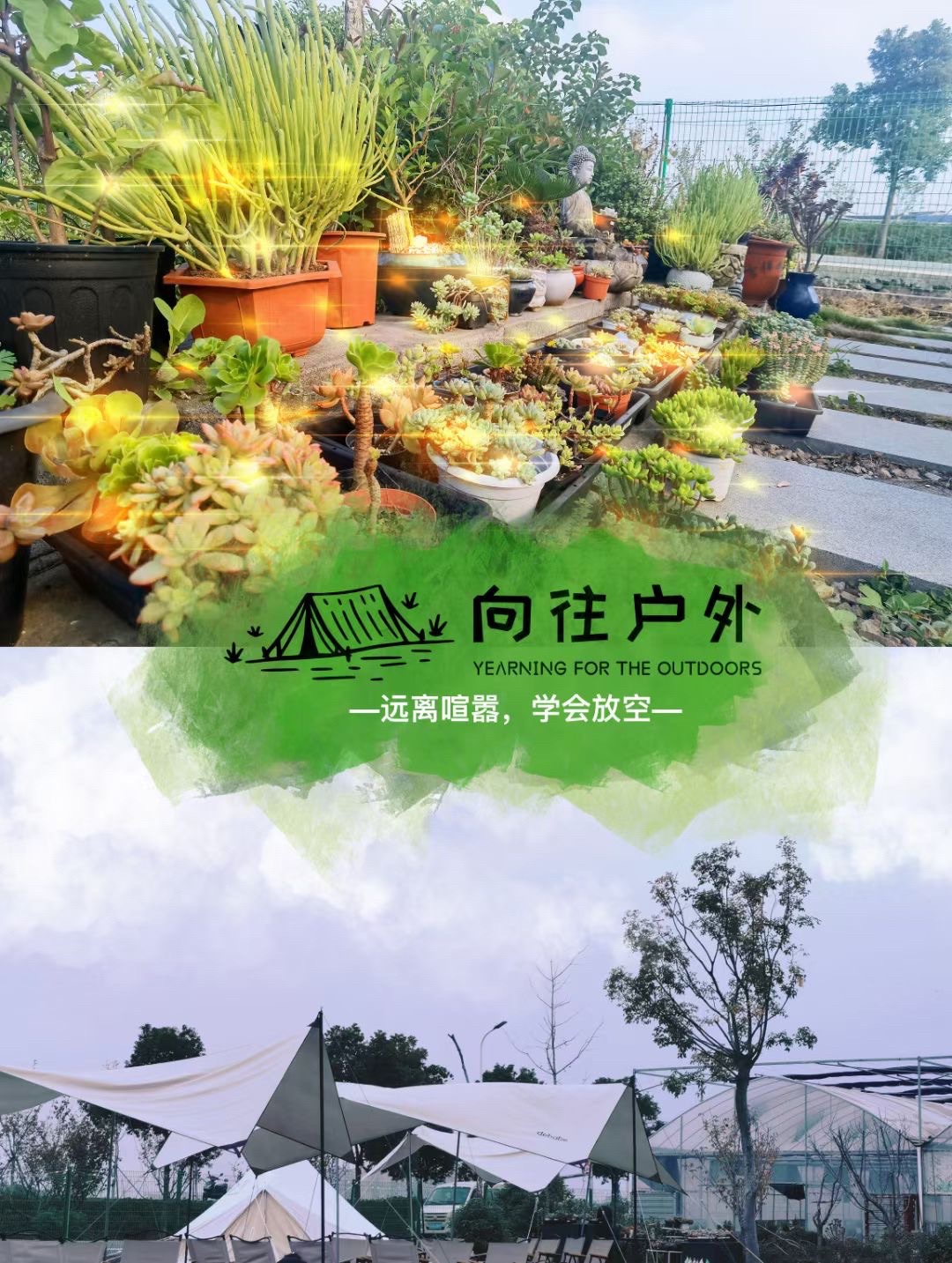 向往户外露营基地