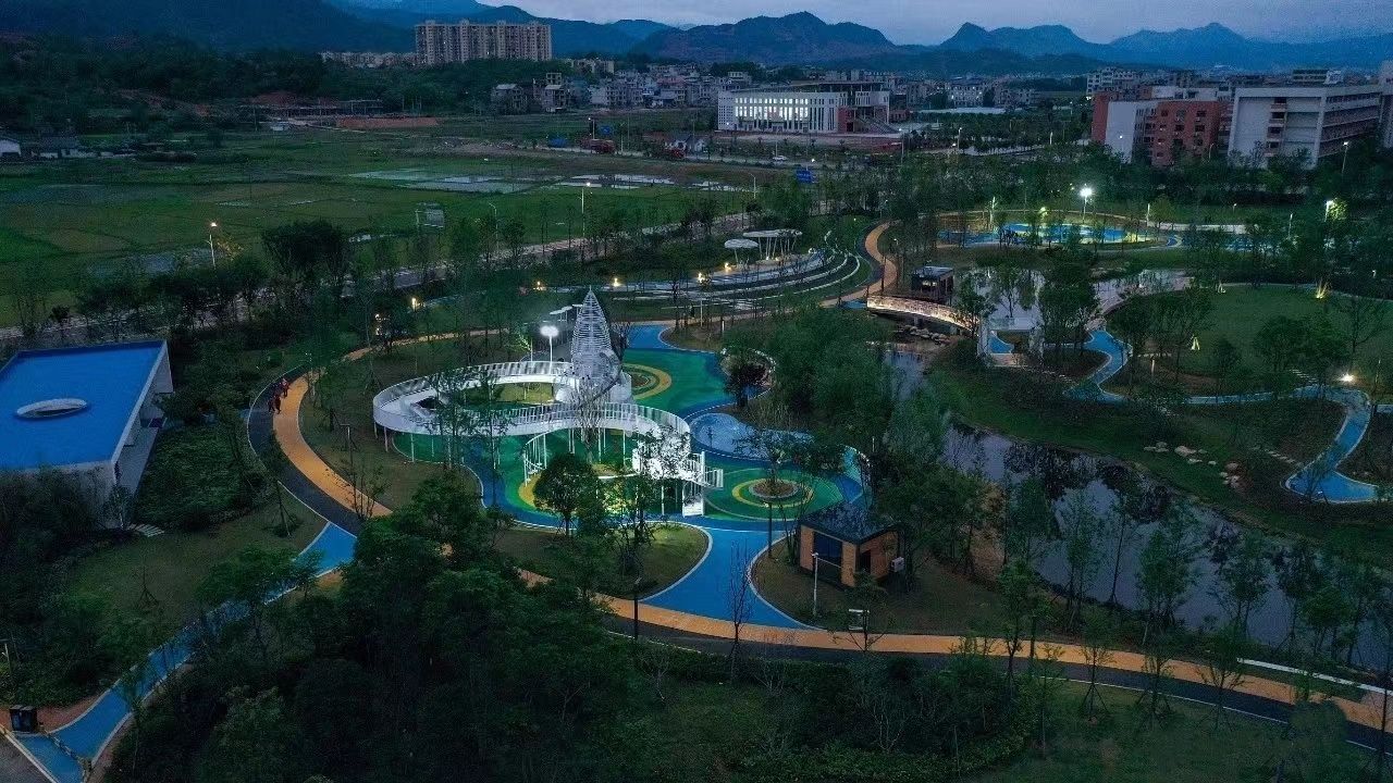 遂川县城南茶香公园旅行图片 2
