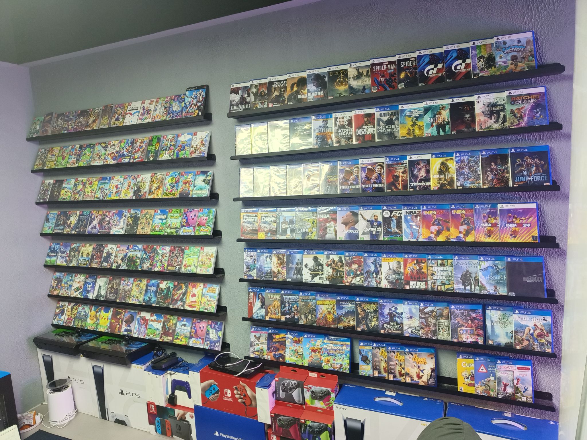 聚游堂ps5.ps4.Switch.赛车模拟器电玩游艺室(天安大厦店)